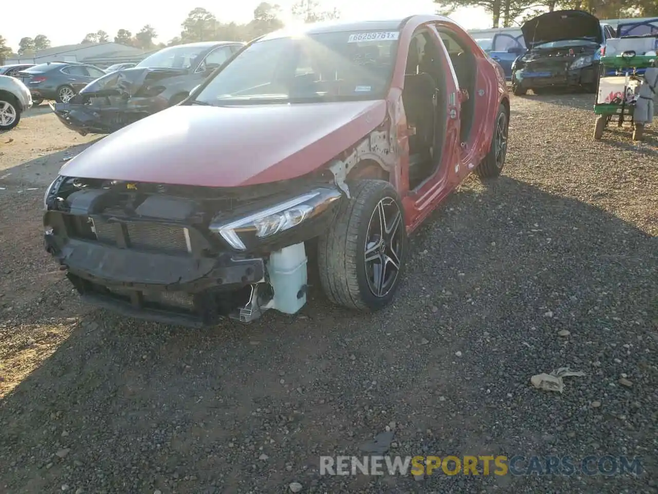 2 Photograph of a damaged car WDD3G4EB3KW024700 MERCEDES-BENZ A-CLASS 2019