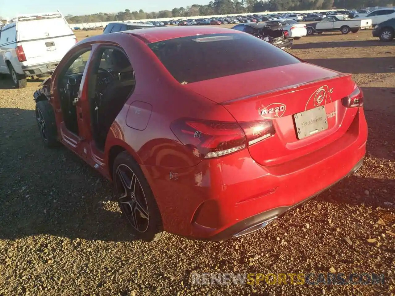 3 Photograph of a damaged car WDD3G4EB3KW024700 MERCEDES-BENZ A-CLASS 2019