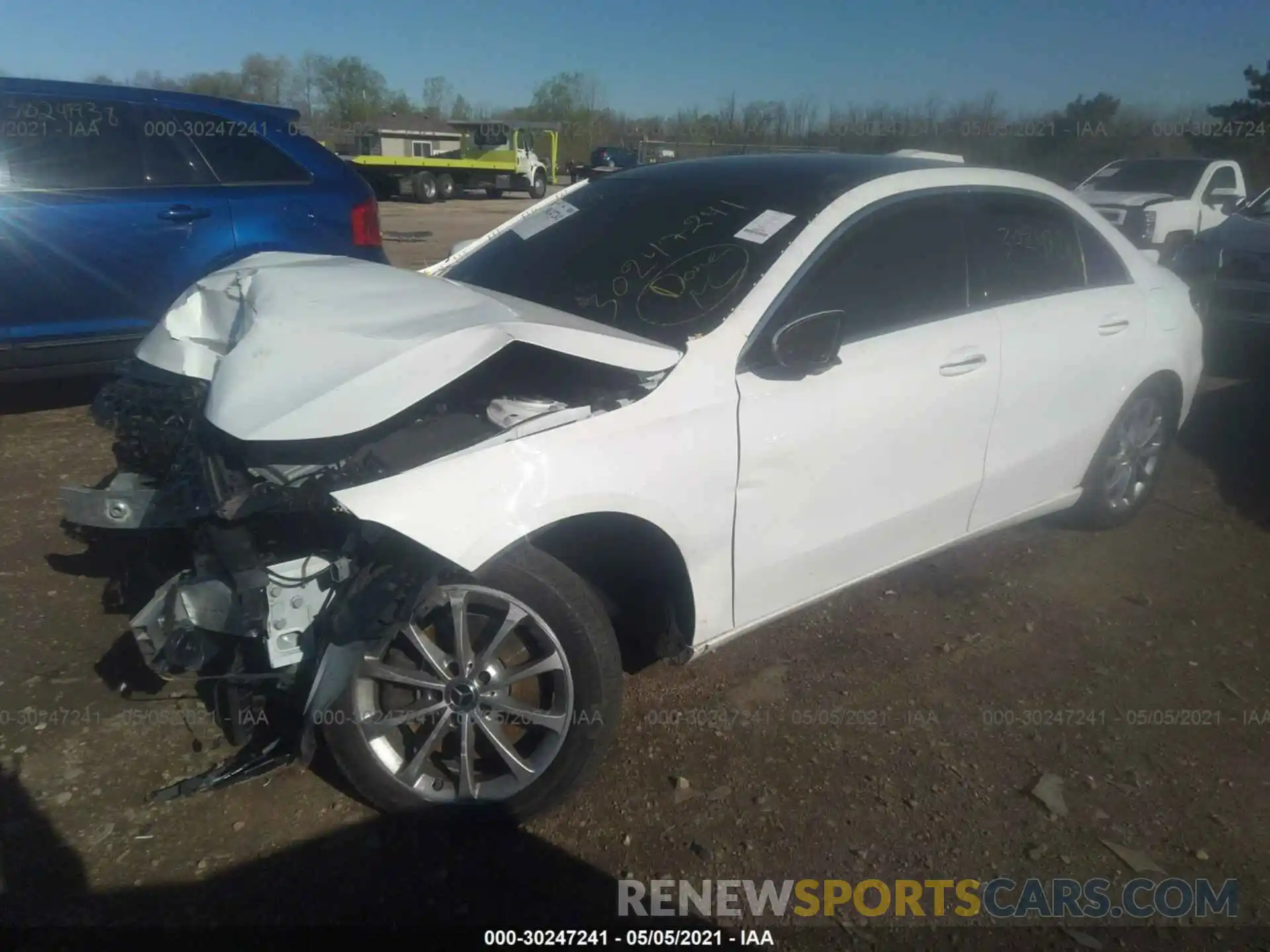 2 Photograph of a damaged car WDD3G4EB3KW025023 MERCEDES-BENZ A-CLASS 2019