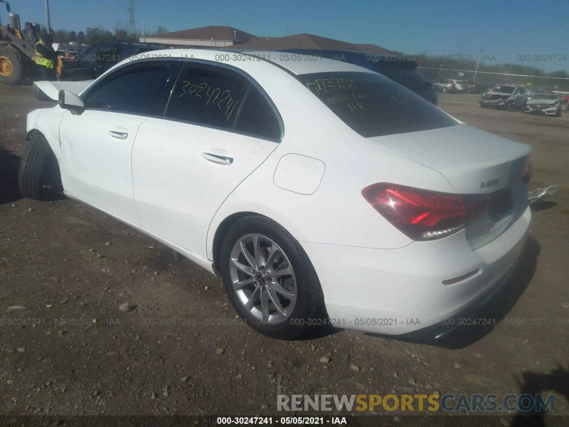 3 Photograph of a damaged car WDD3G4EB3KW025023 MERCEDES-BENZ A-CLASS 2019