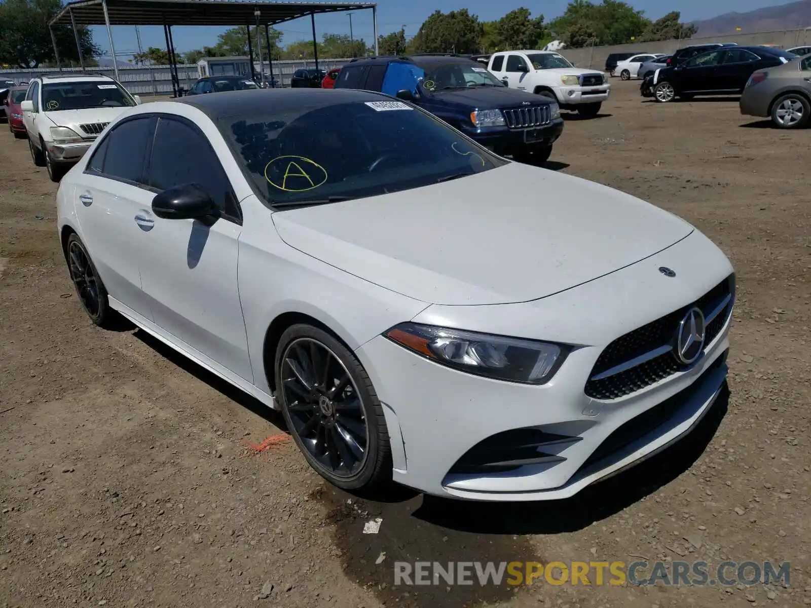 1 Photograph of a damaged car WDD3G4EB3KW025183 MERCEDES-BENZ A-CLASS 2019