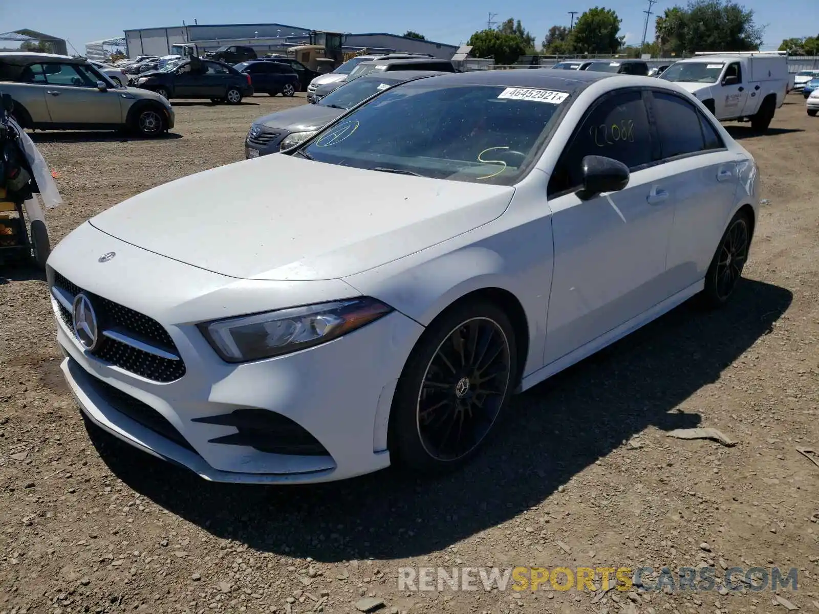 2 Photograph of a damaged car WDD3G4EB3KW025183 MERCEDES-BENZ A-CLASS 2019