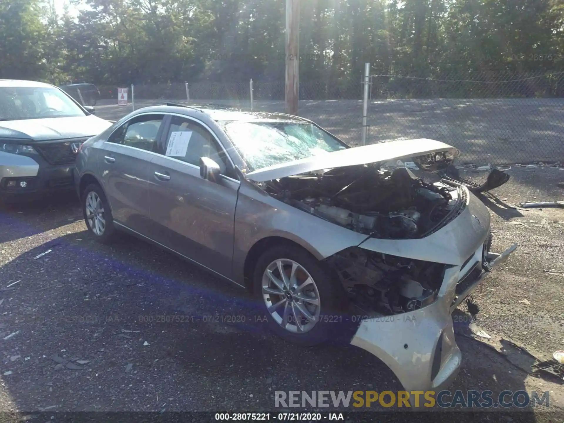 1 Photograph of a damaged car WDD3G4EB3KW027984 MERCEDES-BENZ A-CLASS 2019