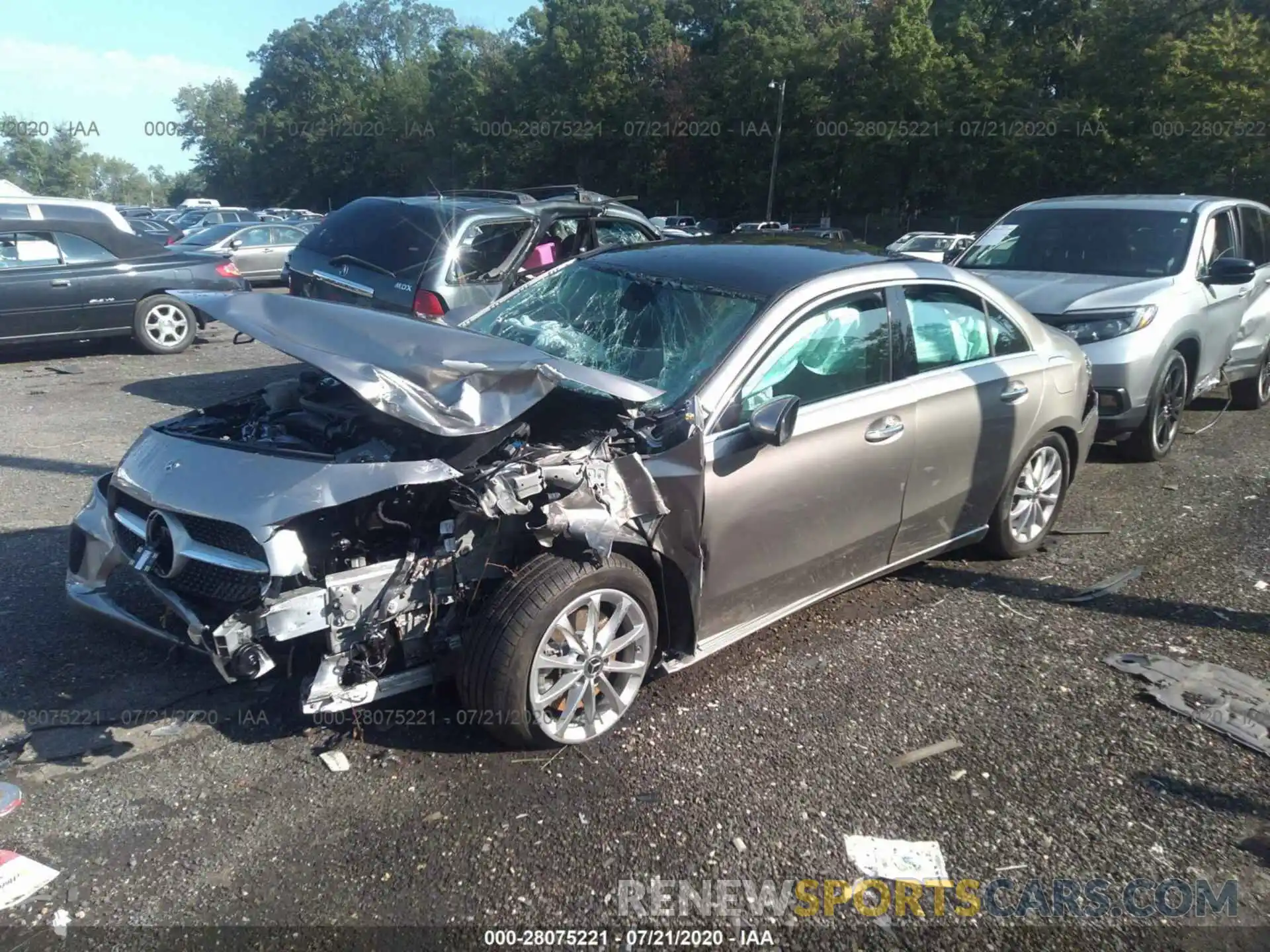 2 Photograph of a damaged car WDD3G4EB3KW027984 MERCEDES-BENZ A-CLASS 2019