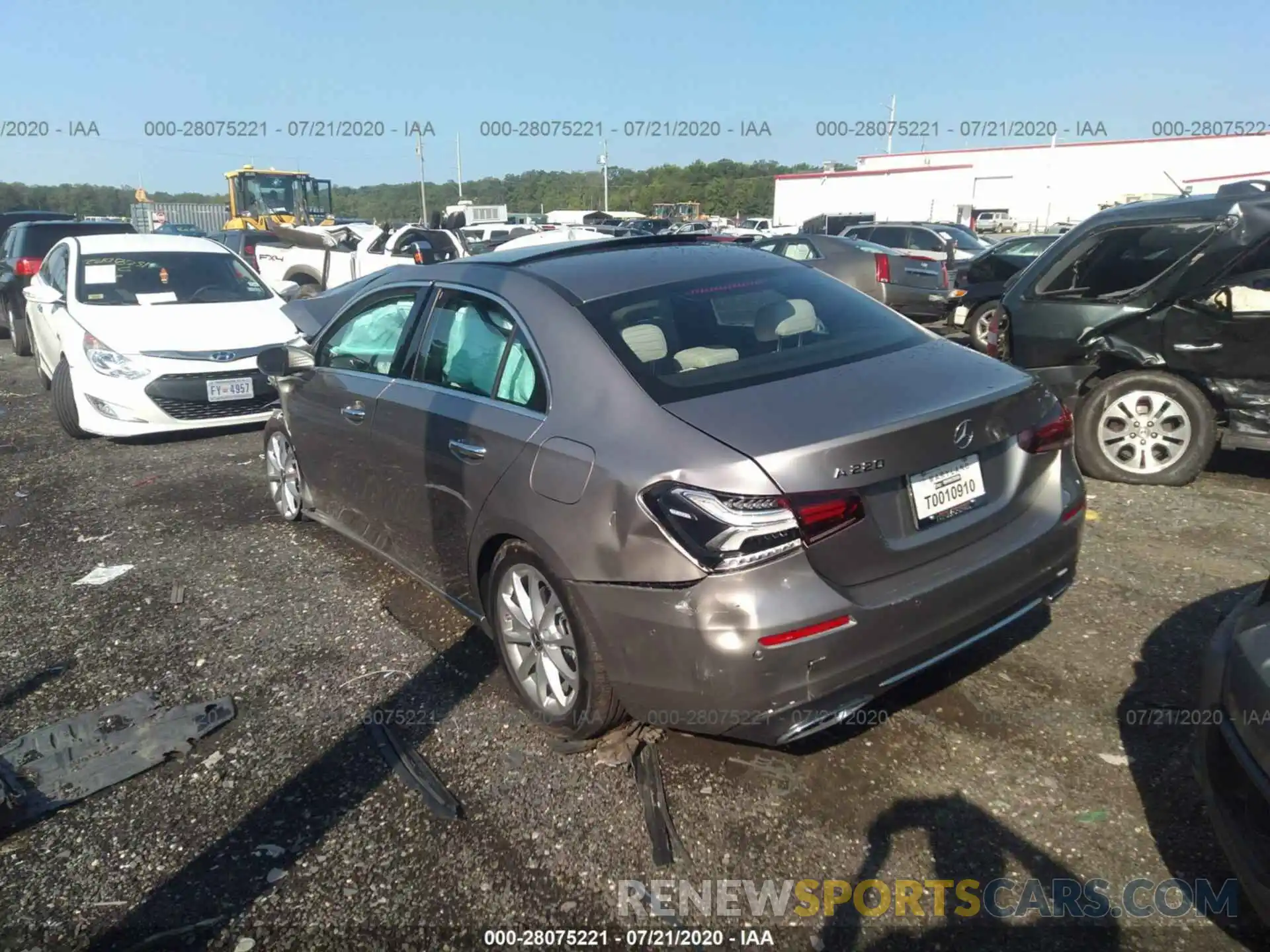 3 Photograph of a damaged car WDD3G4EB3KW027984 MERCEDES-BENZ A-CLASS 2019