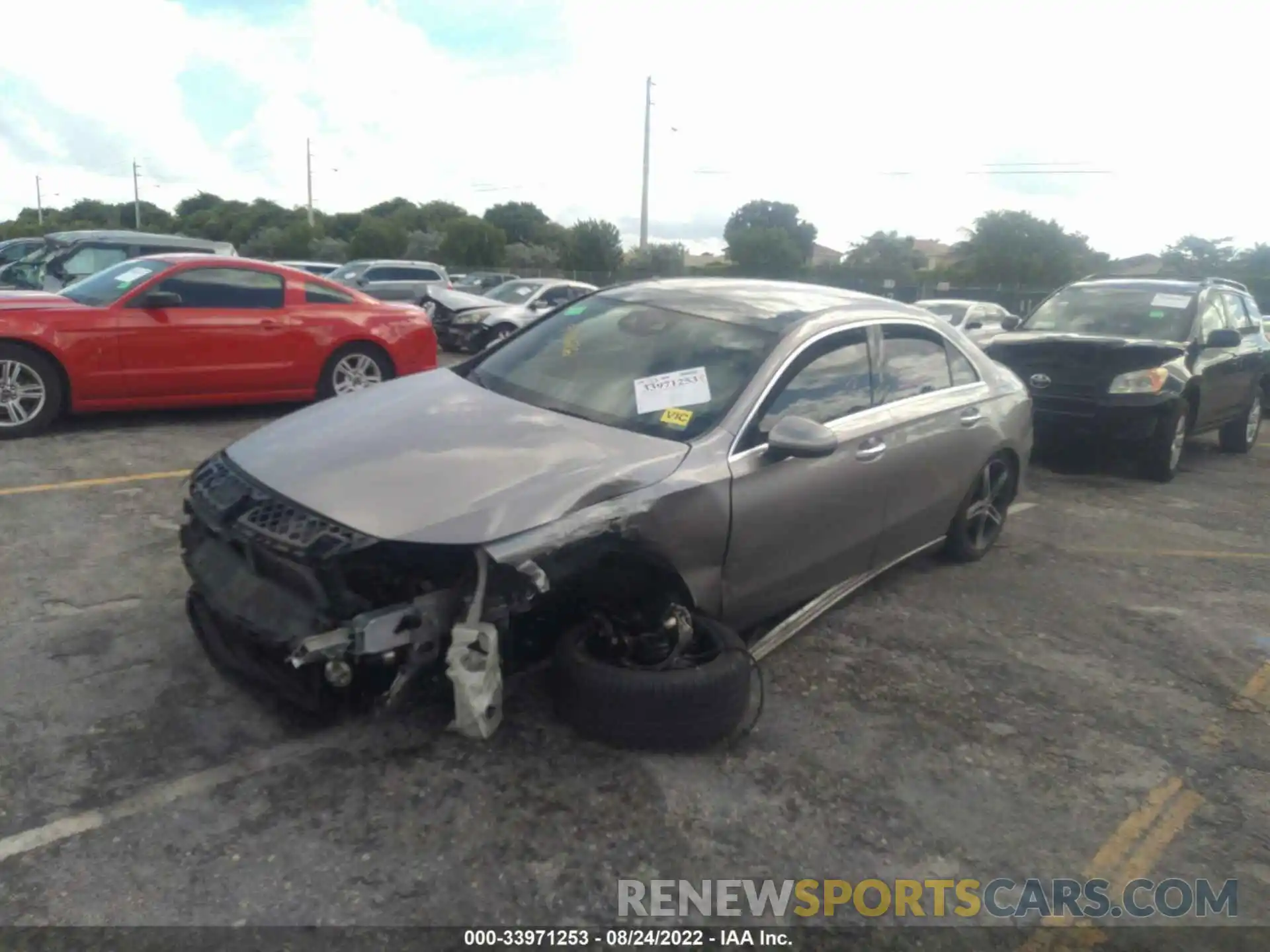 2 Photograph of a damaged car WDD3G4EB4KW001636 MERCEDES-BENZ A-CLASS 2019