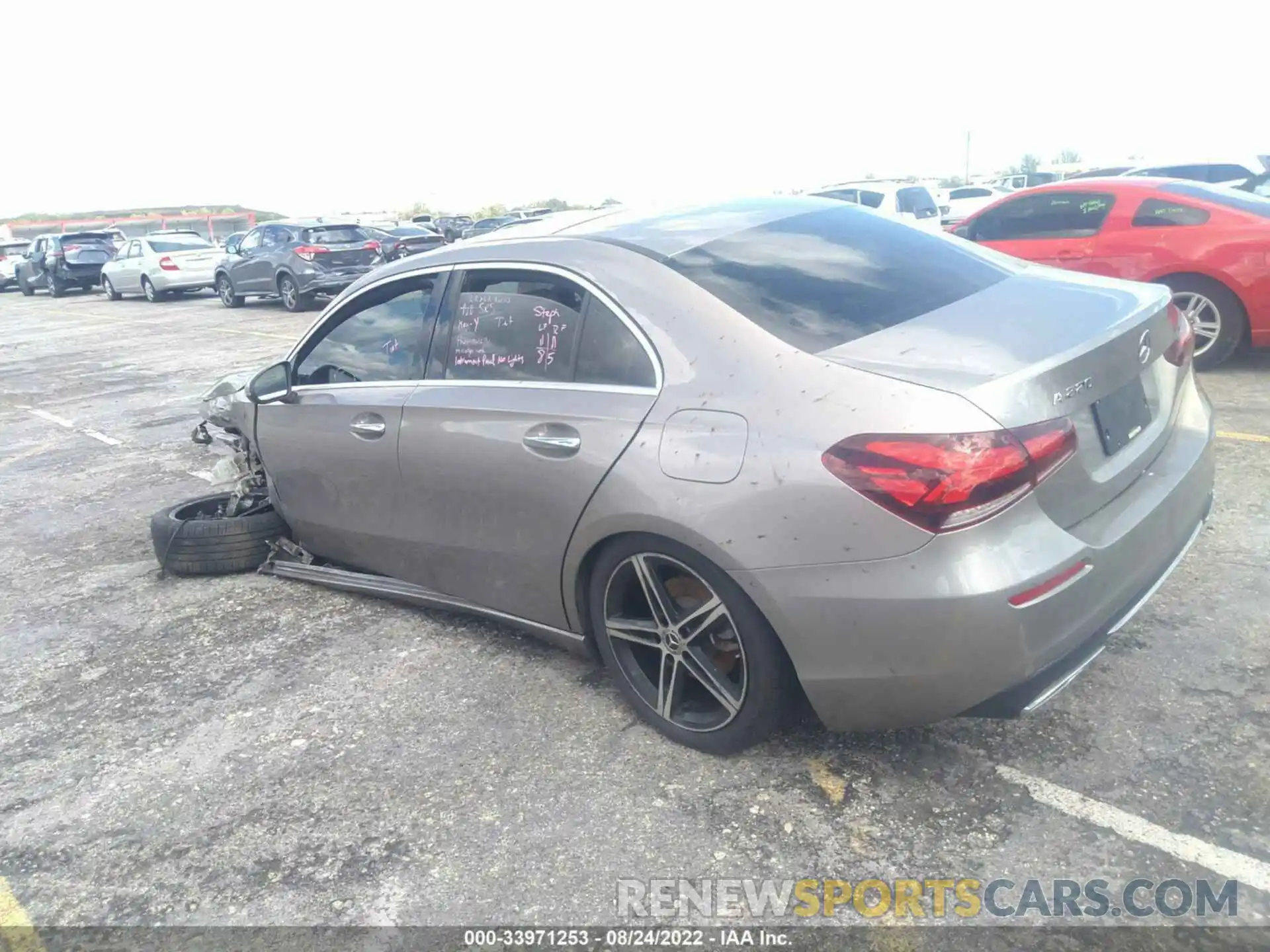 3 Photograph of a damaged car WDD3G4EB4KW001636 MERCEDES-BENZ A-CLASS 2019