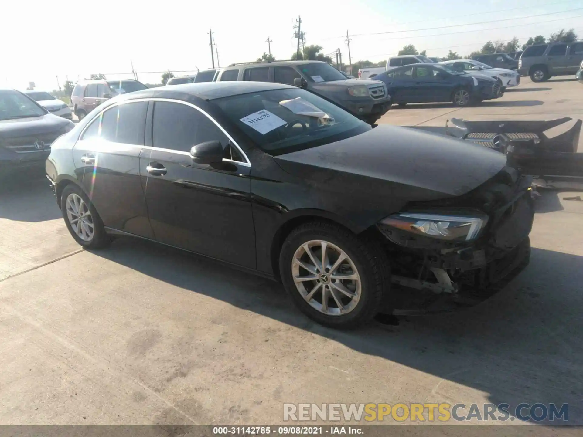 1 Photograph of a damaged car WDD3G4EB4KW002303 MERCEDES-BENZ A-CLASS 2019