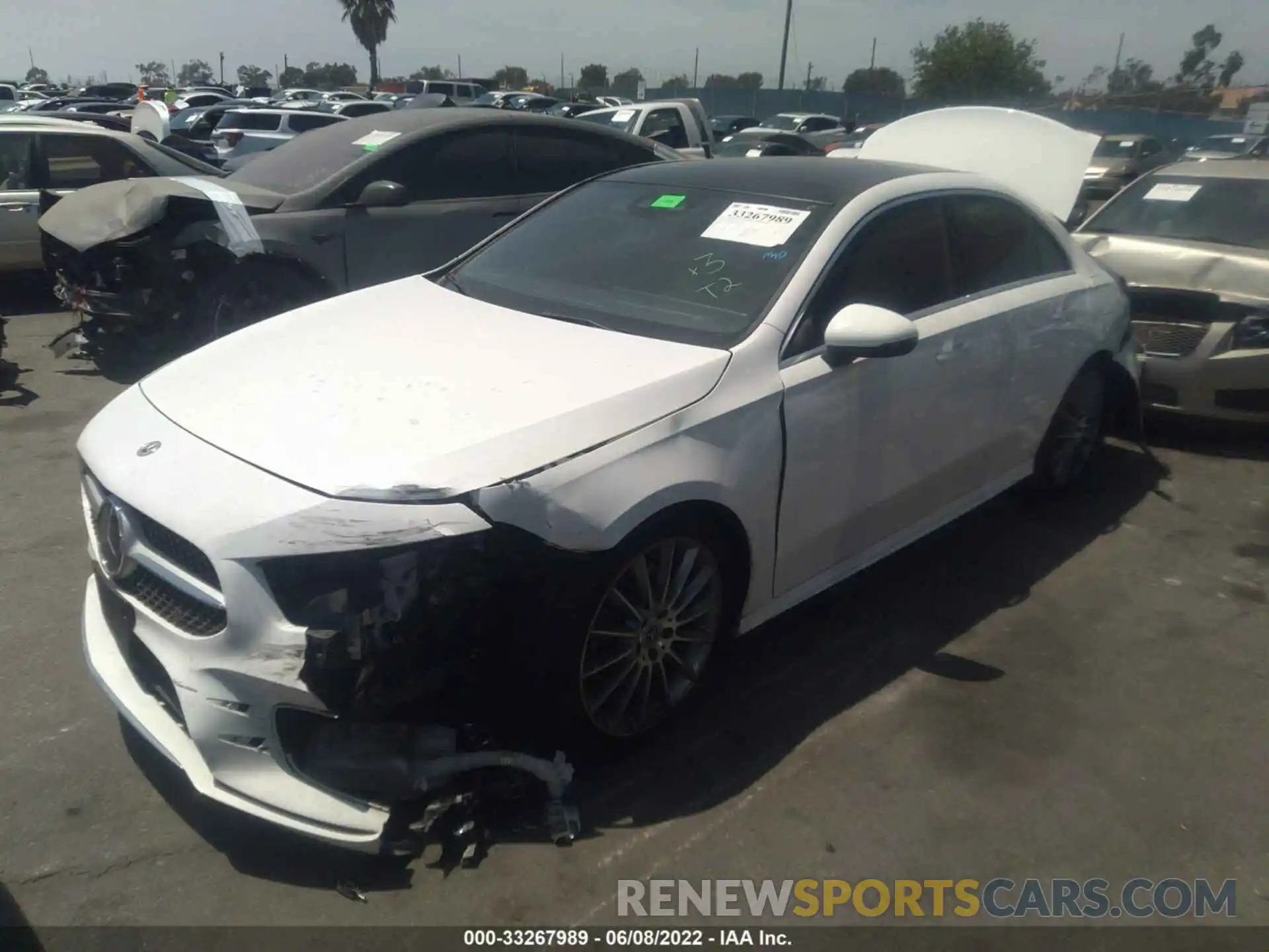 2 Photograph of a damaged car WDD3G4EB4KW006688 MERCEDES-BENZ A-CLASS 2019