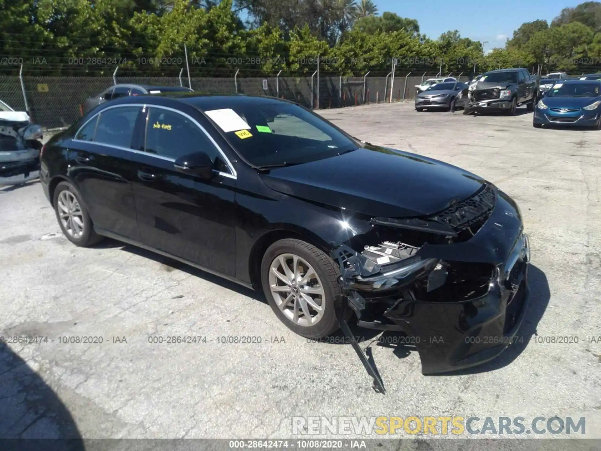 1 Photograph of a damaged car WDD3G4EB4KW021658 MERCEDES-BENZ A-CLASS 2019