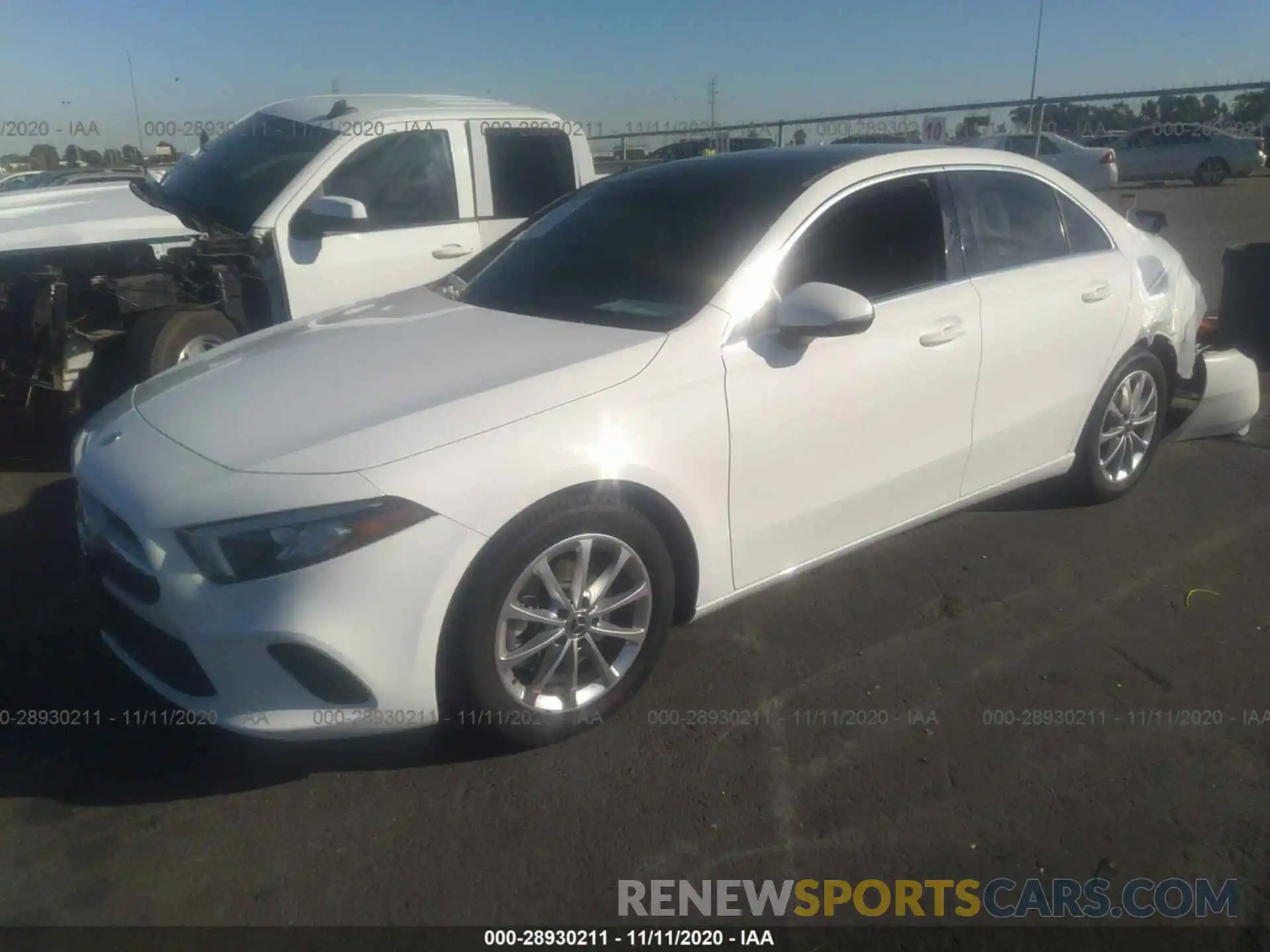 2 Photograph of a damaged car WDD3G4EB4KW022552 MERCEDES-BENZ A-CLASS 2019