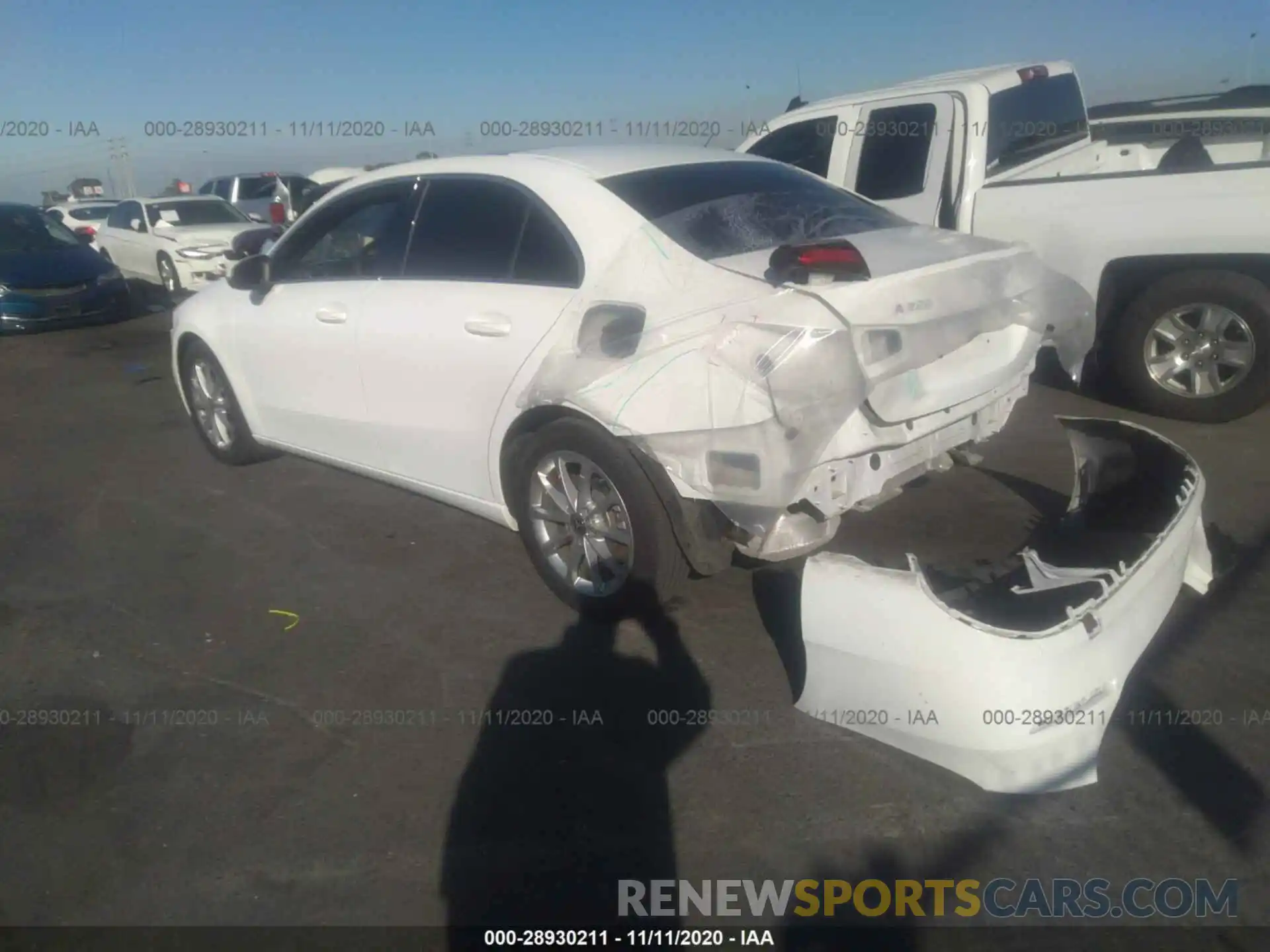 3 Photograph of a damaged car WDD3G4EB4KW022552 MERCEDES-BENZ A-CLASS 2019