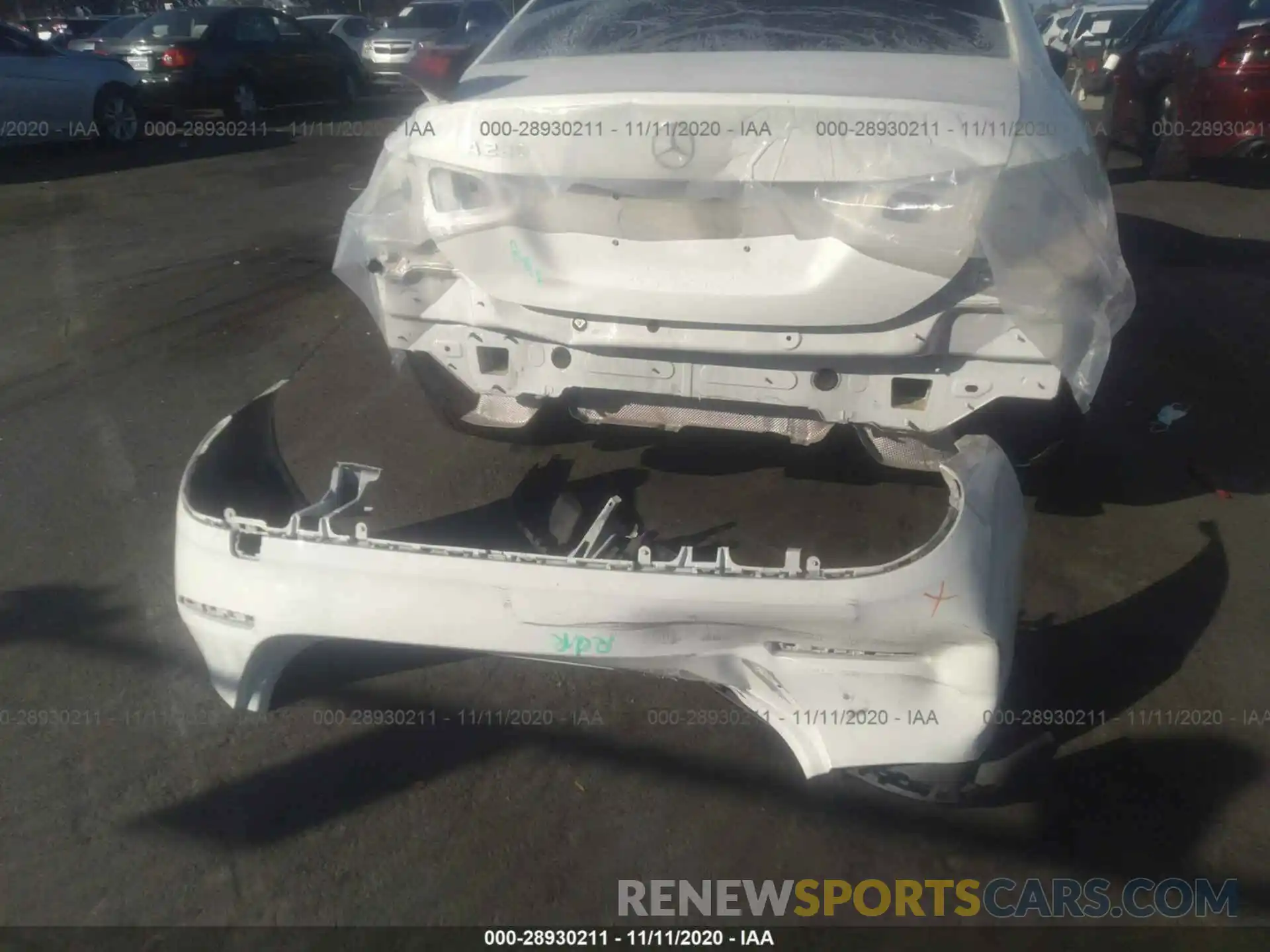 6 Photograph of a damaged car WDD3G4EB4KW022552 MERCEDES-BENZ A-CLASS 2019