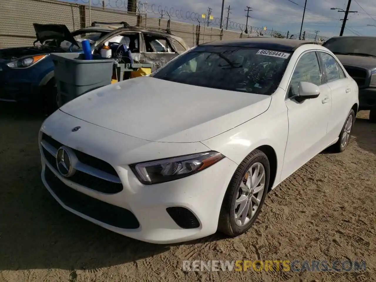 2 Photograph of a damaged car WDD3G4EB4KW024303 MERCEDES-BENZ A-CLASS 2019