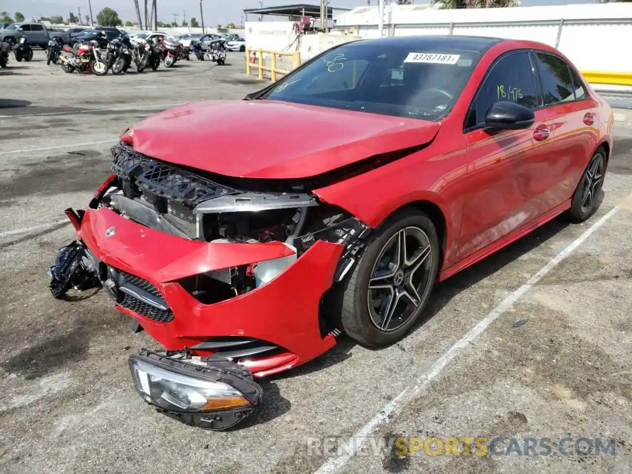 2 Photograph of a damaged car WDD3G4EB4KW025631 MERCEDES-BENZ A-CLASS 2019