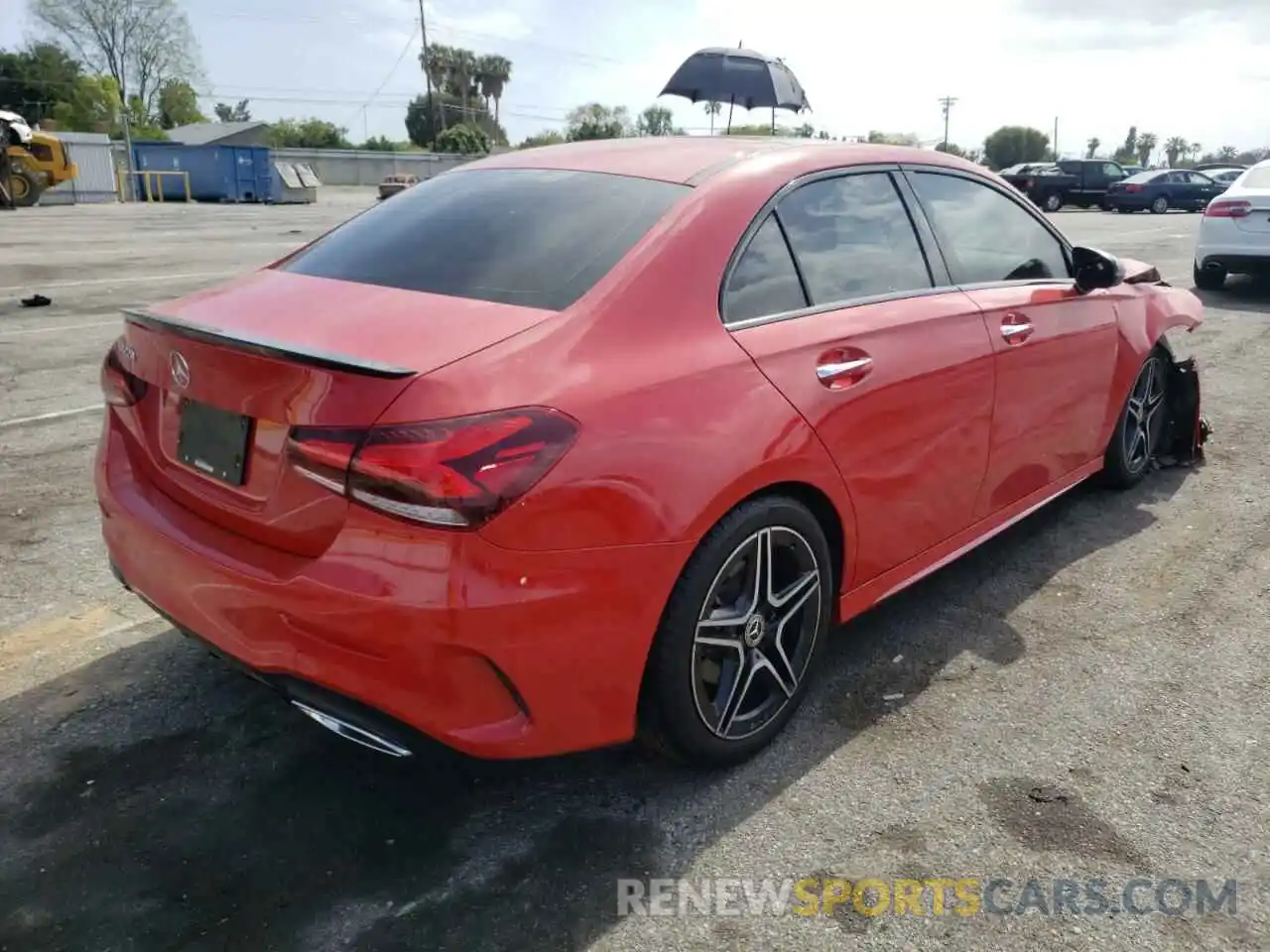 4 Photograph of a damaged car WDD3G4EB4KW025631 MERCEDES-BENZ A-CLASS 2019