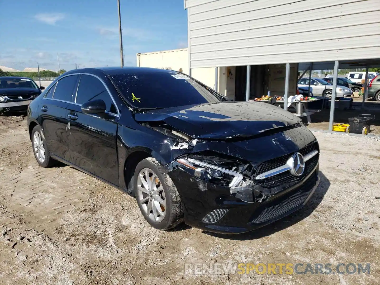 1 Photograph of a damaged car WDD3G4EB4KW027329 MERCEDES-BENZ A-CLASS 2019