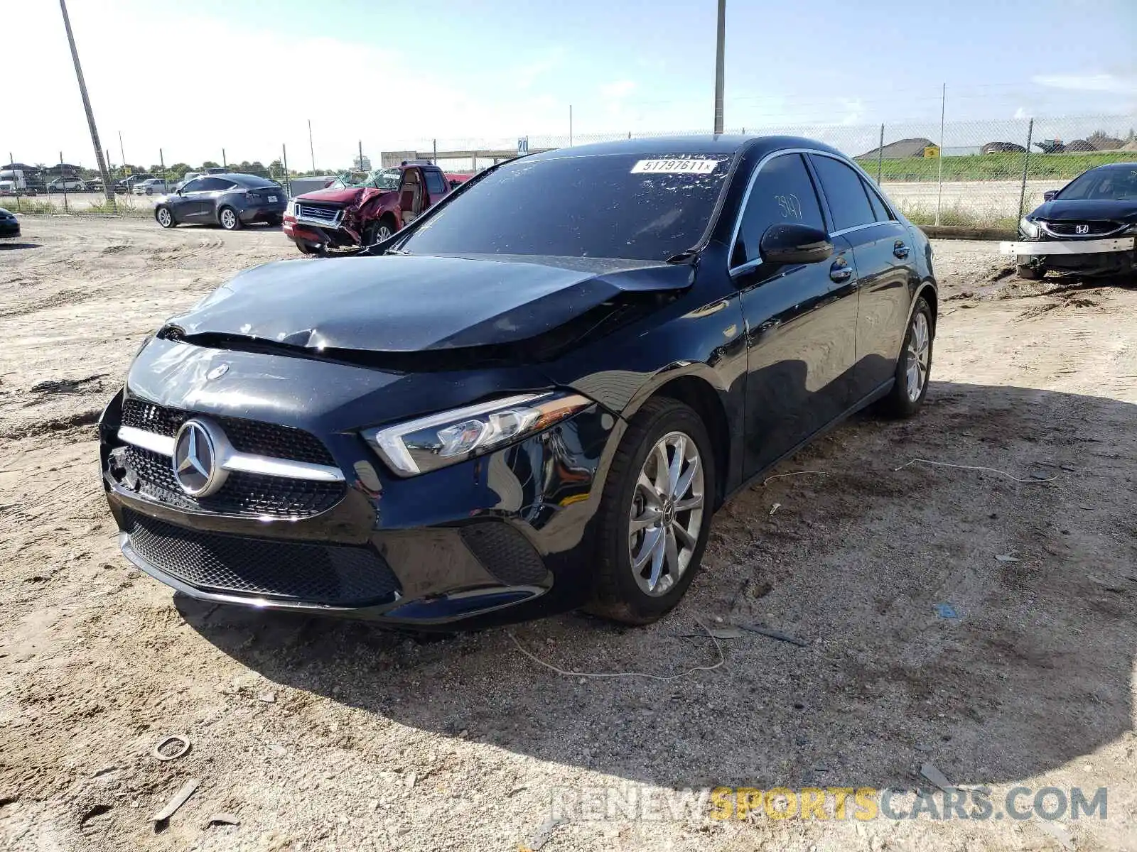 2 Photograph of a damaged car WDD3G4EB4KW027329 MERCEDES-BENZ A-CLASS 2019