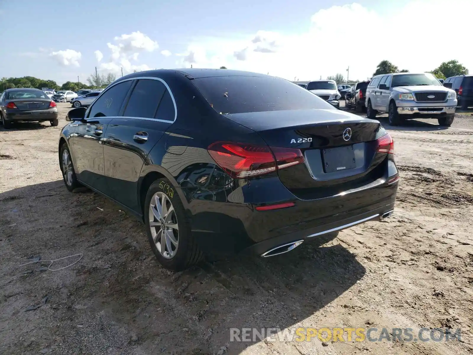 3 Photograph of a damaged car WDD3G4EB4KW027329 MERCEDES-BENZ A-CLASS 2019