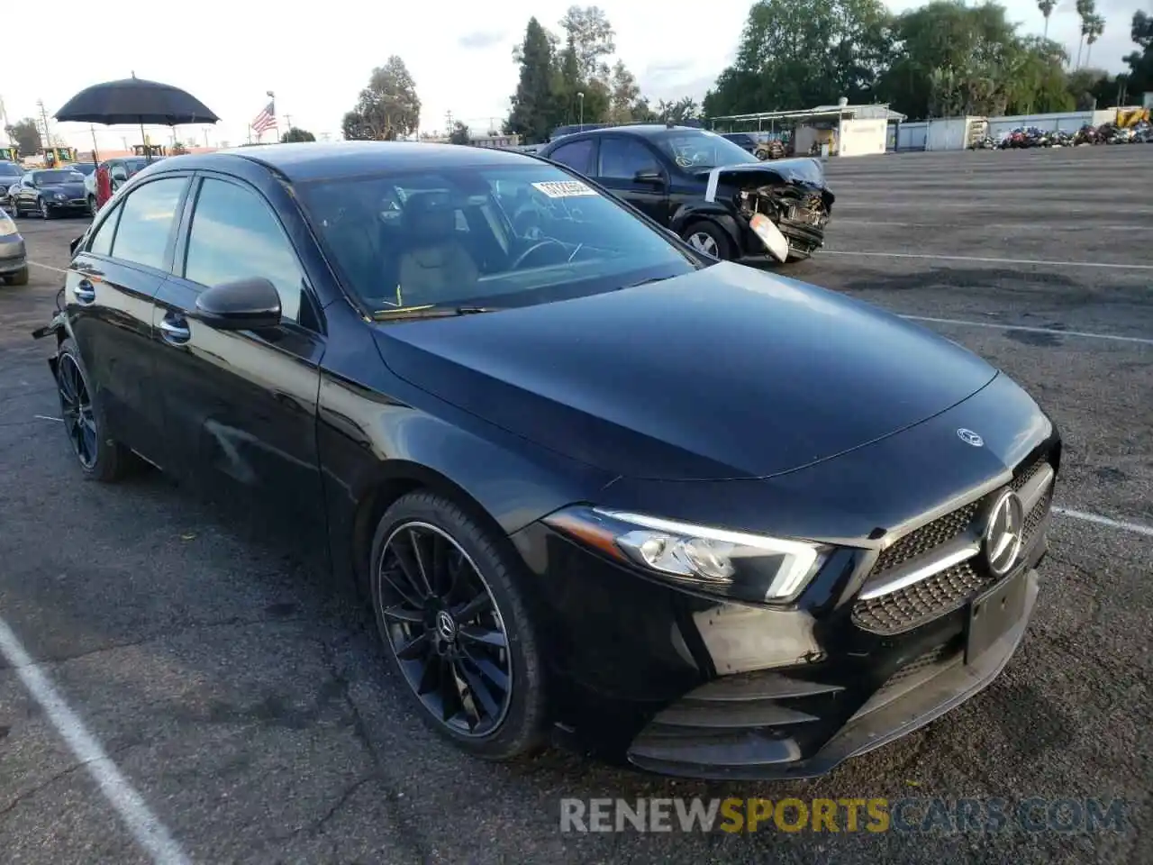 1 Photograph of a damaged car WDD3G4EB4KW027945 MERCEDES-BENZ A-CLASS 2019