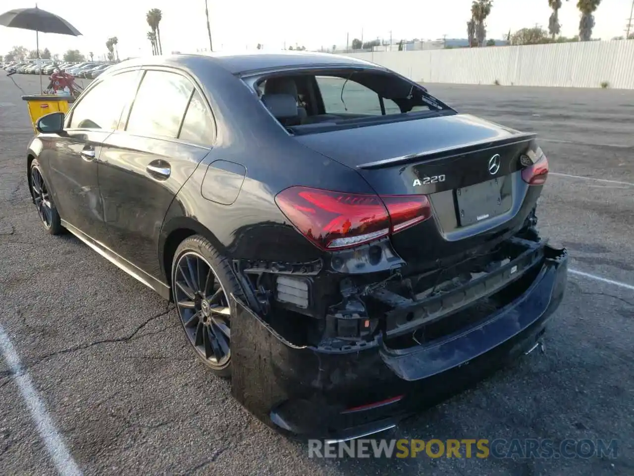 3 Photograph of a damaged car WDD3G4EB4KW027945 MERCEDES-BENZ A-CLASS 2019