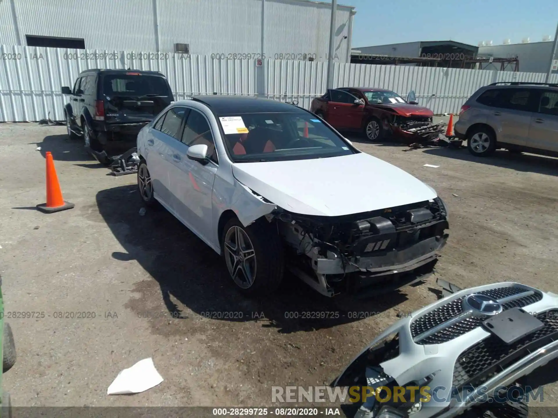 1 Photograph of a damaged car WDD3G4EB4KW031669 MERCEDES-BENZ A-CLASS 2019