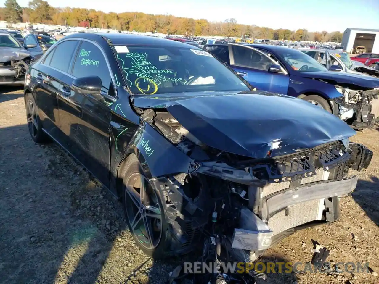 1 Photograph of a damaged car WDD3G4EB4KW033227 MERCEDES-BENZ A-CLASS 2019