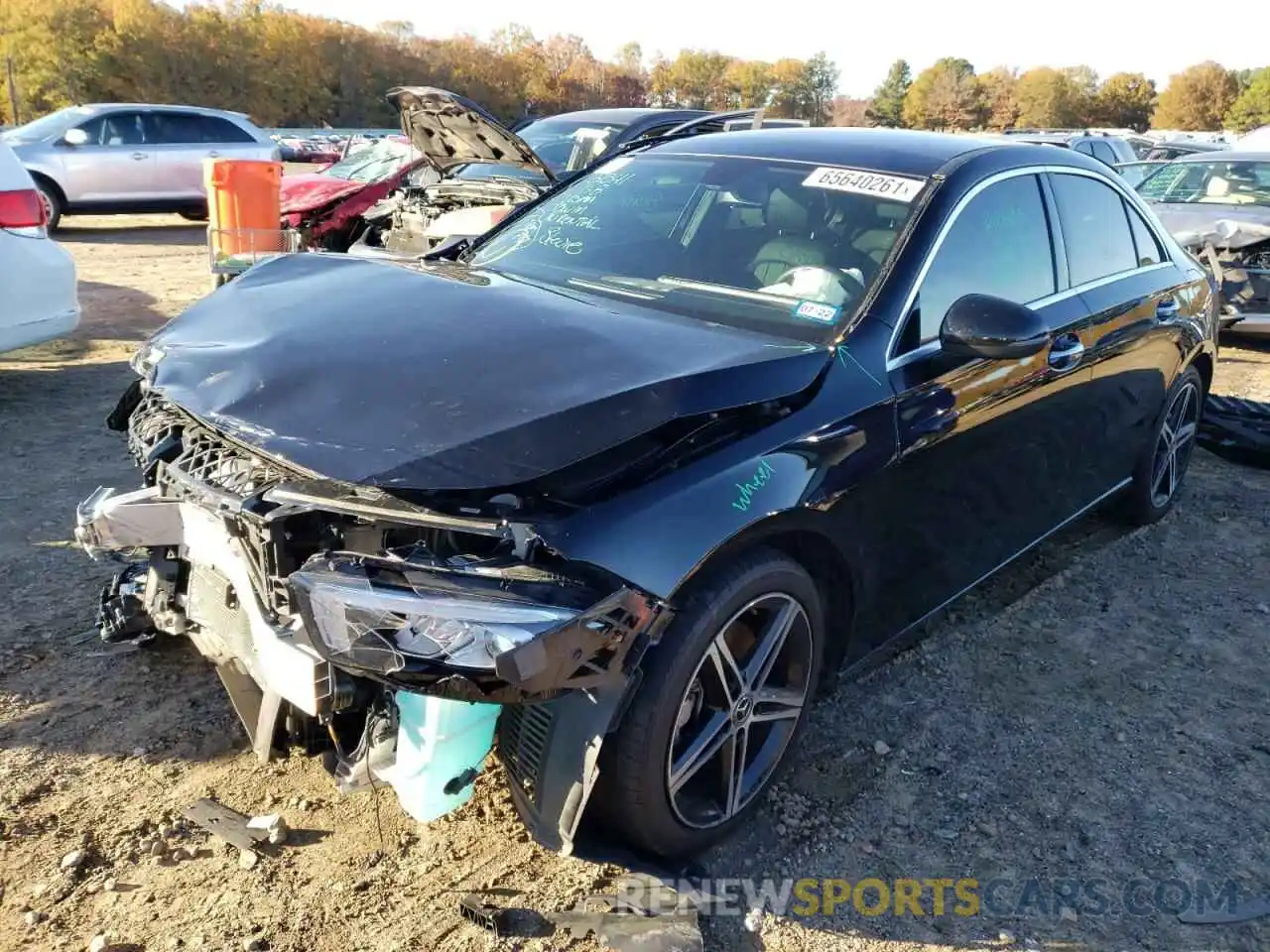 2 Photograph of a damaged car WDD3G4EB4KW033227 MERCEDES-BENZ A-CLASS 2019