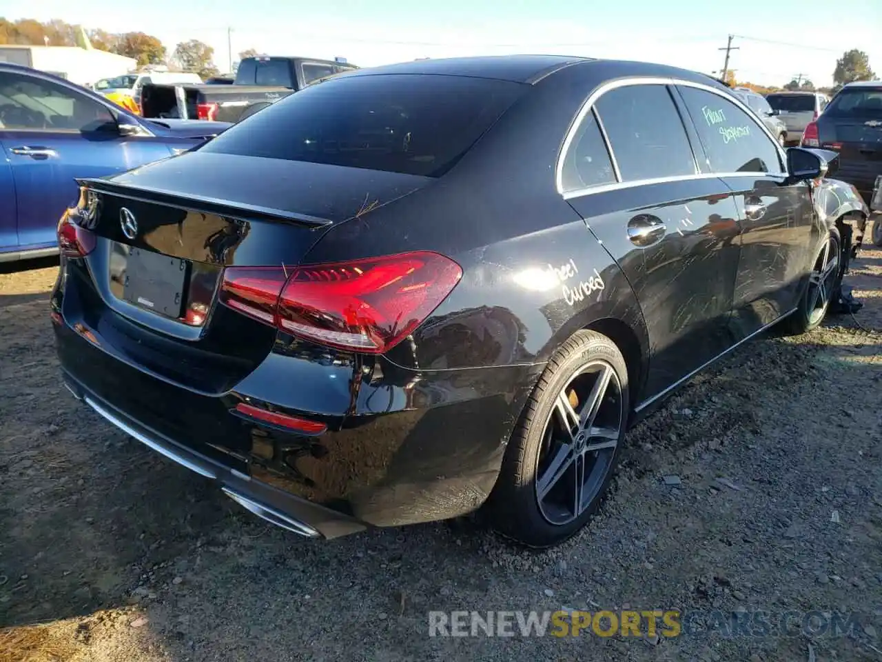 4 Photograph of a damaged car WDD3G4EB4KW033227 MERCEDES-BENZ A-CLASS 2019