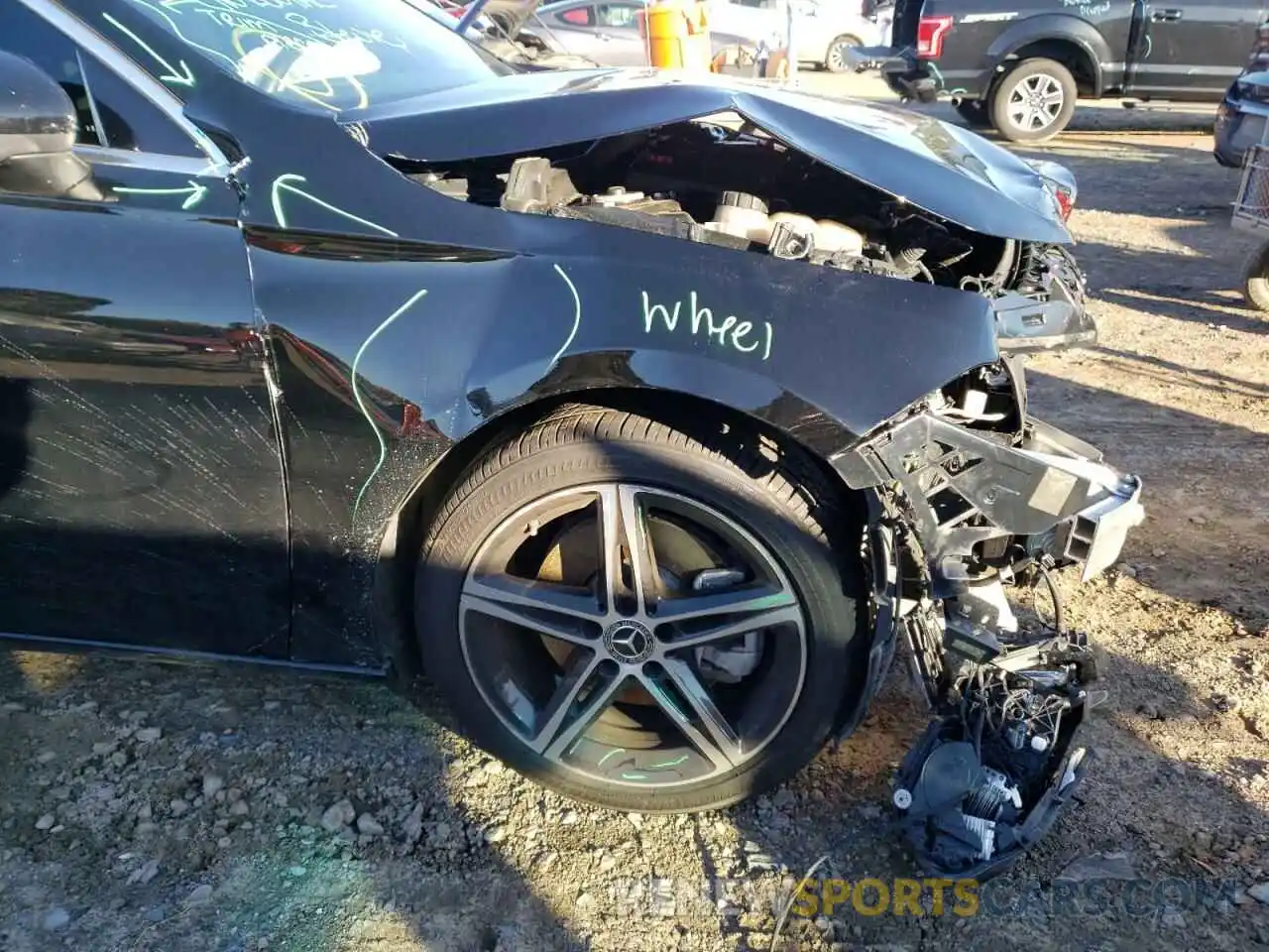 9 Photograph of a damaged car WDD3G4EB4KW033227 MERCEDES-BENZ A-CLASS 2019