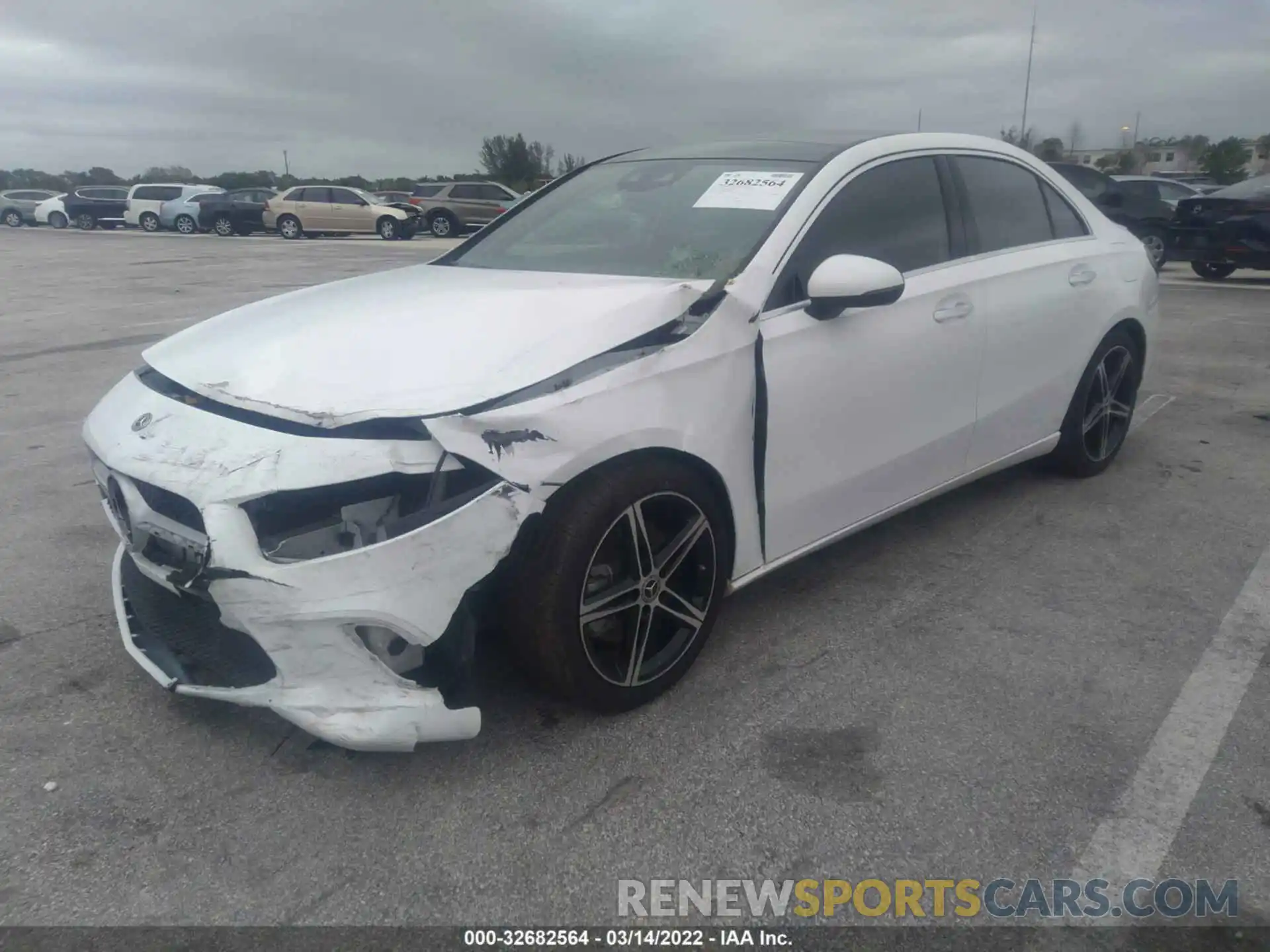 2 Photograph of a damaged car WDD3G4EB5KW000611 MERCEDES-BENZ A-CLASS 2019