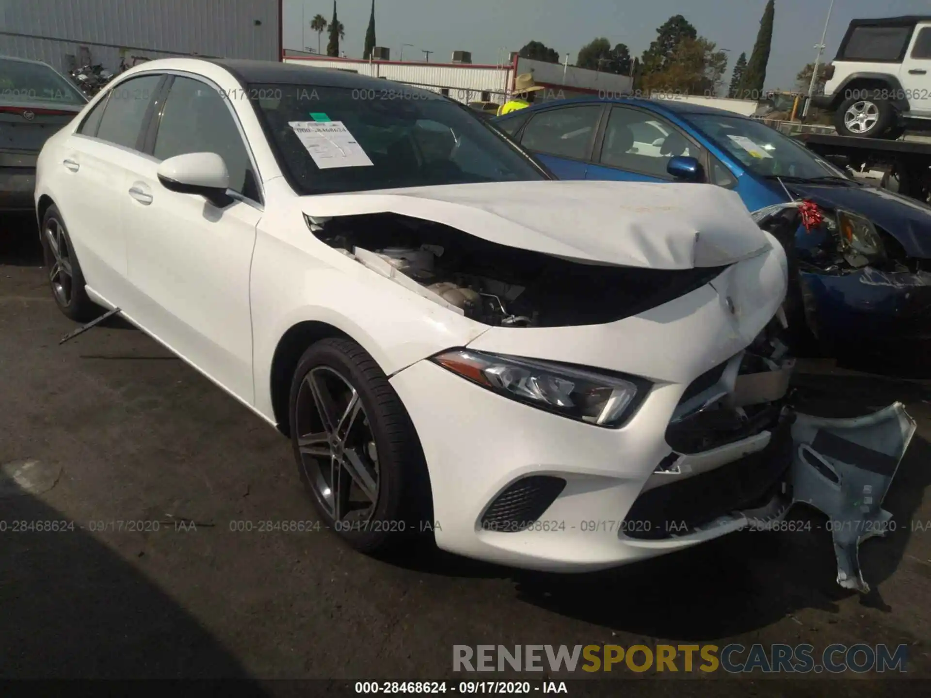 1 Photograph of a damaged car WDD3G4EB5KW000656 MERCEDES-BENZ A-CLASS 2019