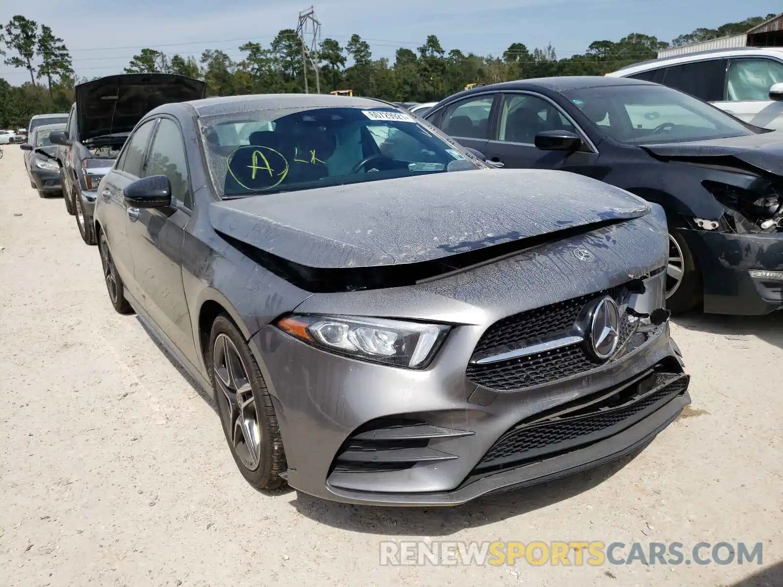 1 Photograph of a damaged car WDD3G4EB5KW003427 MERCEDES-BENZ A-CLASS 2019