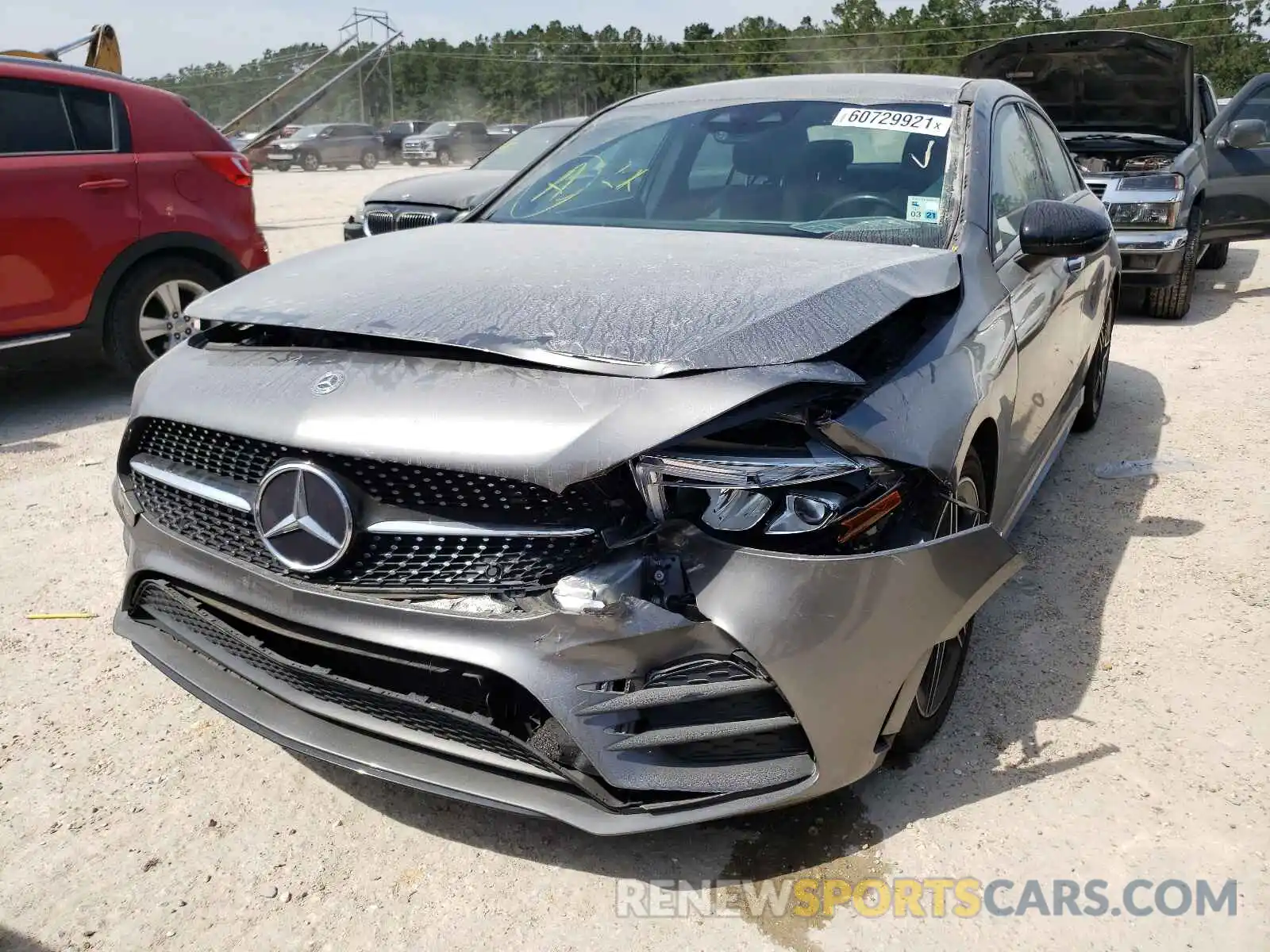 2 Photograph of a damaged car WDD3G4EB5KW003427 MERCEDES-BENZ A-CLASS 2019