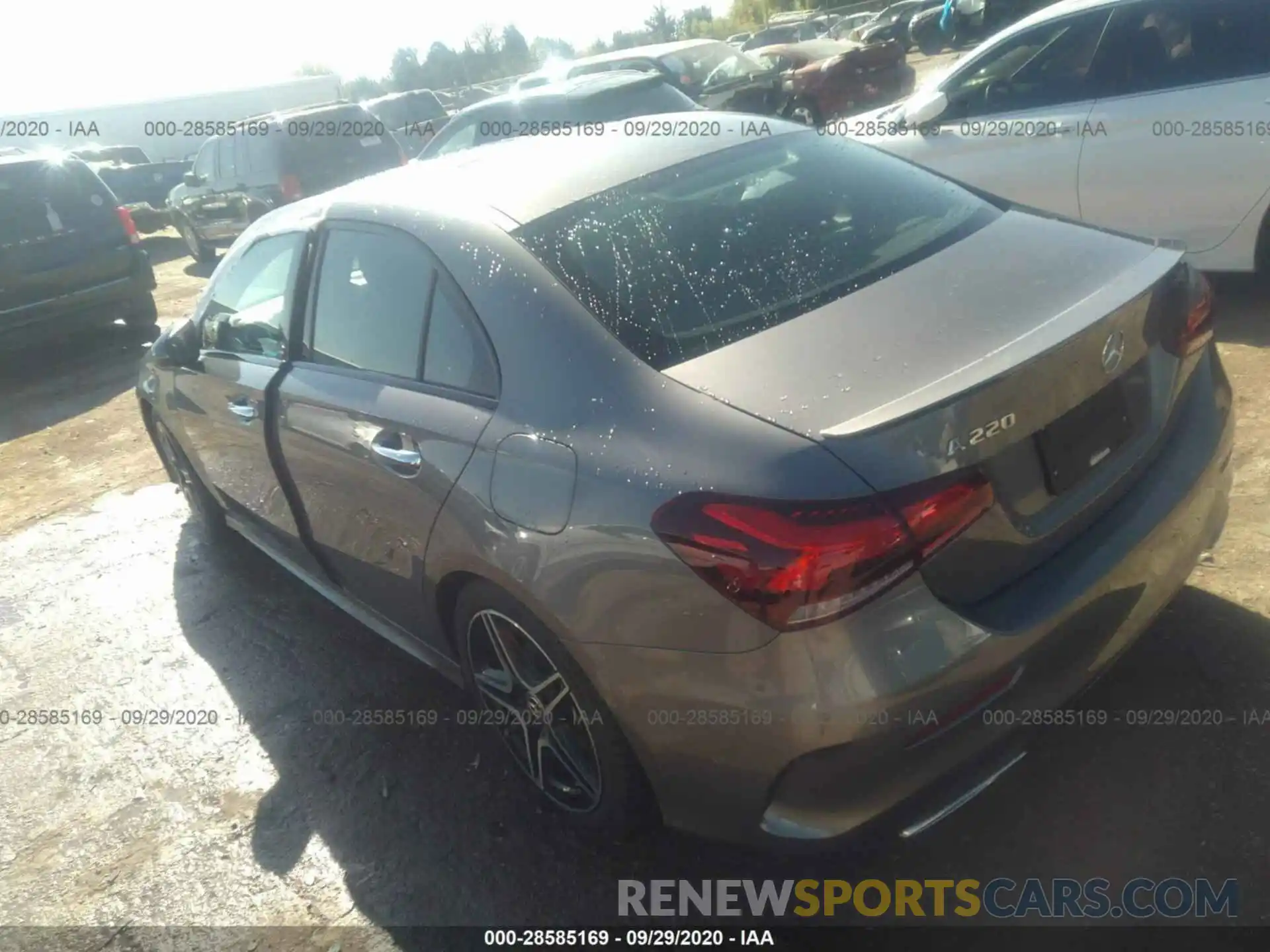 3 Photograph of a damaged car WDD3G4EB5KW003508 MERCEDES-BENZ A-CLASS 2019