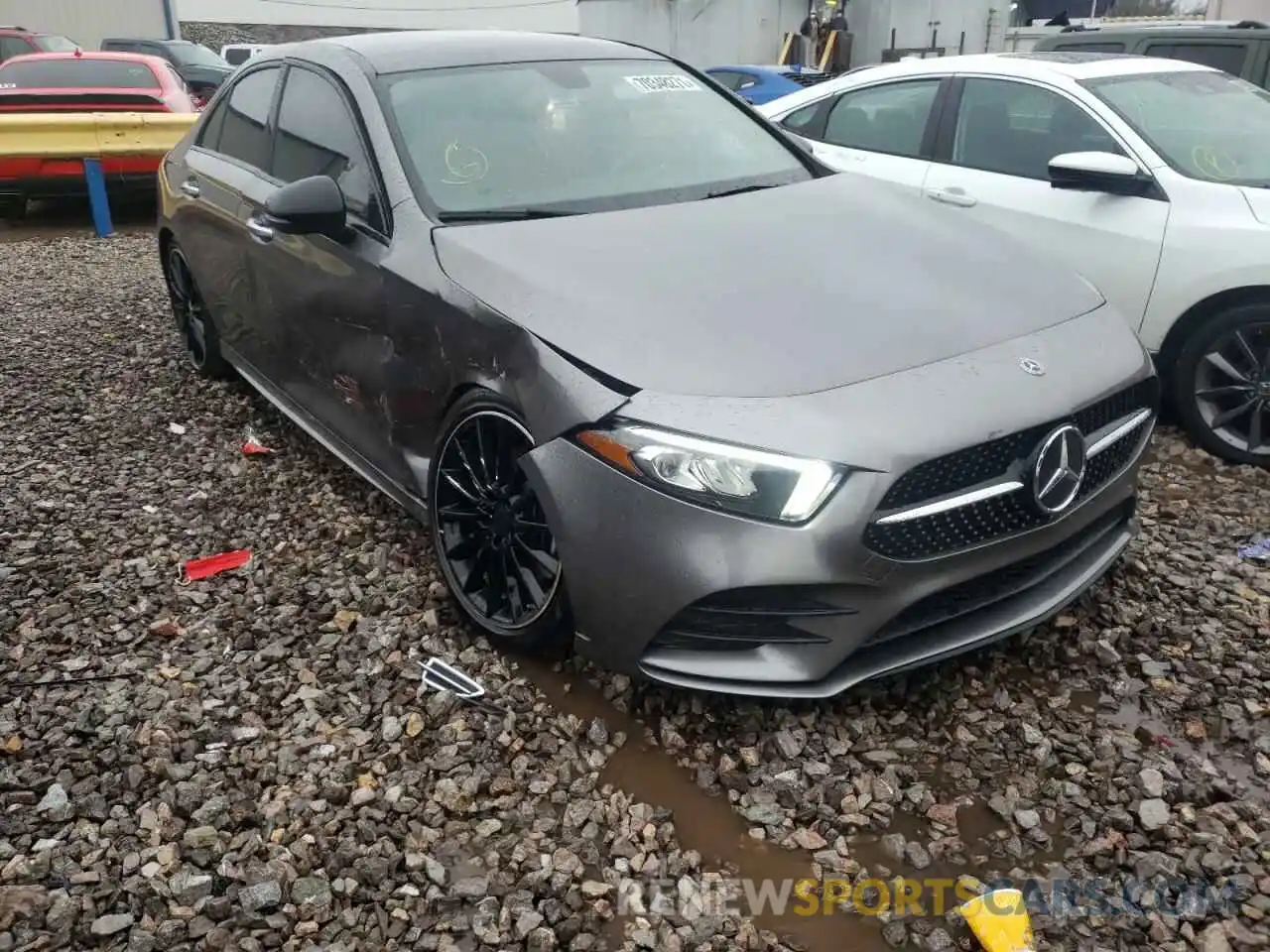 1 Photograph of a damaged car WDD3G4EB5KW005775 MERCEDES-BENZ A-CLASS 2019