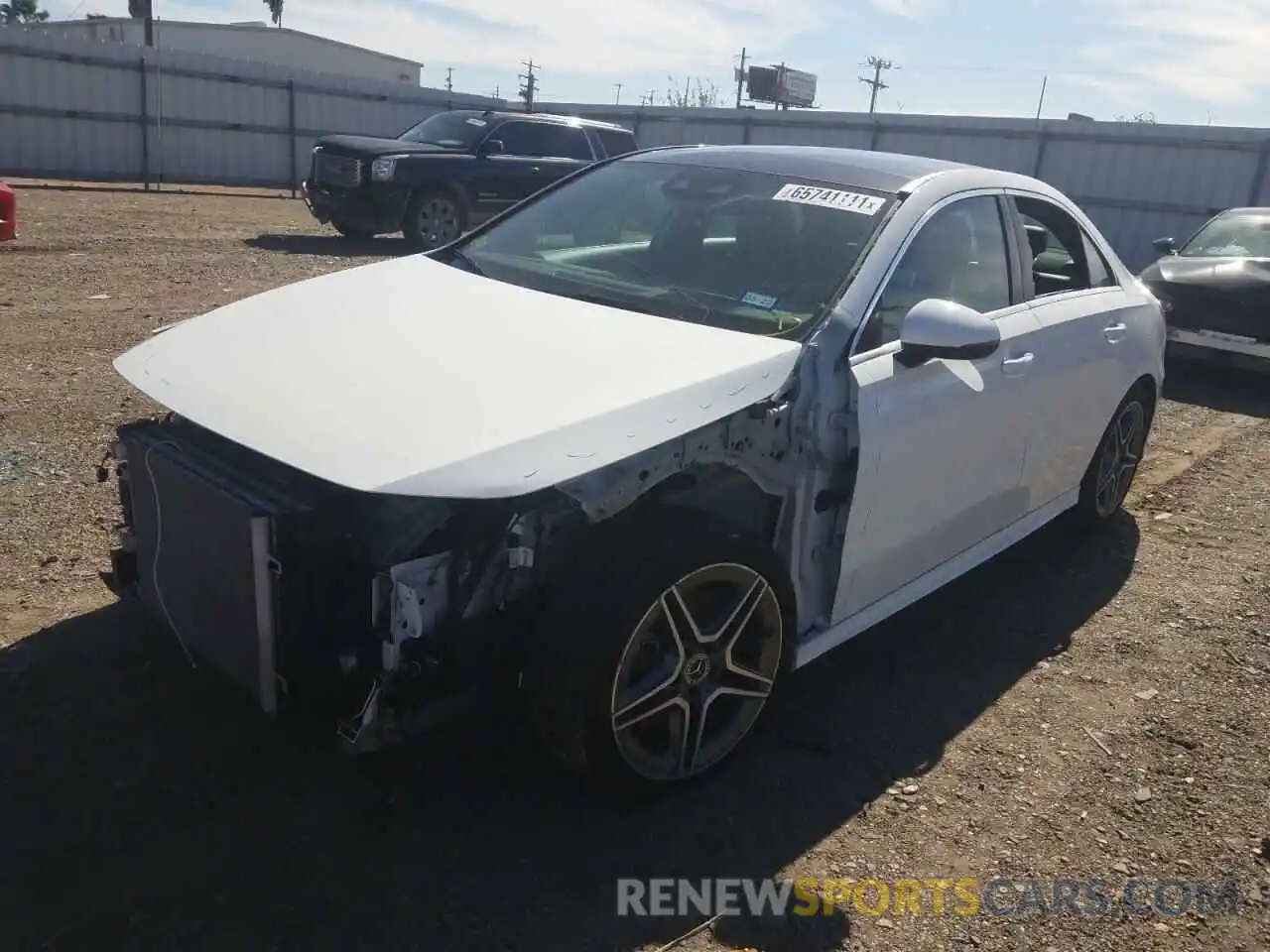 2 Photograph of a damaged car WDD3G4EB5KW016713 MERCEDES-BENZ A-CLASS 2019