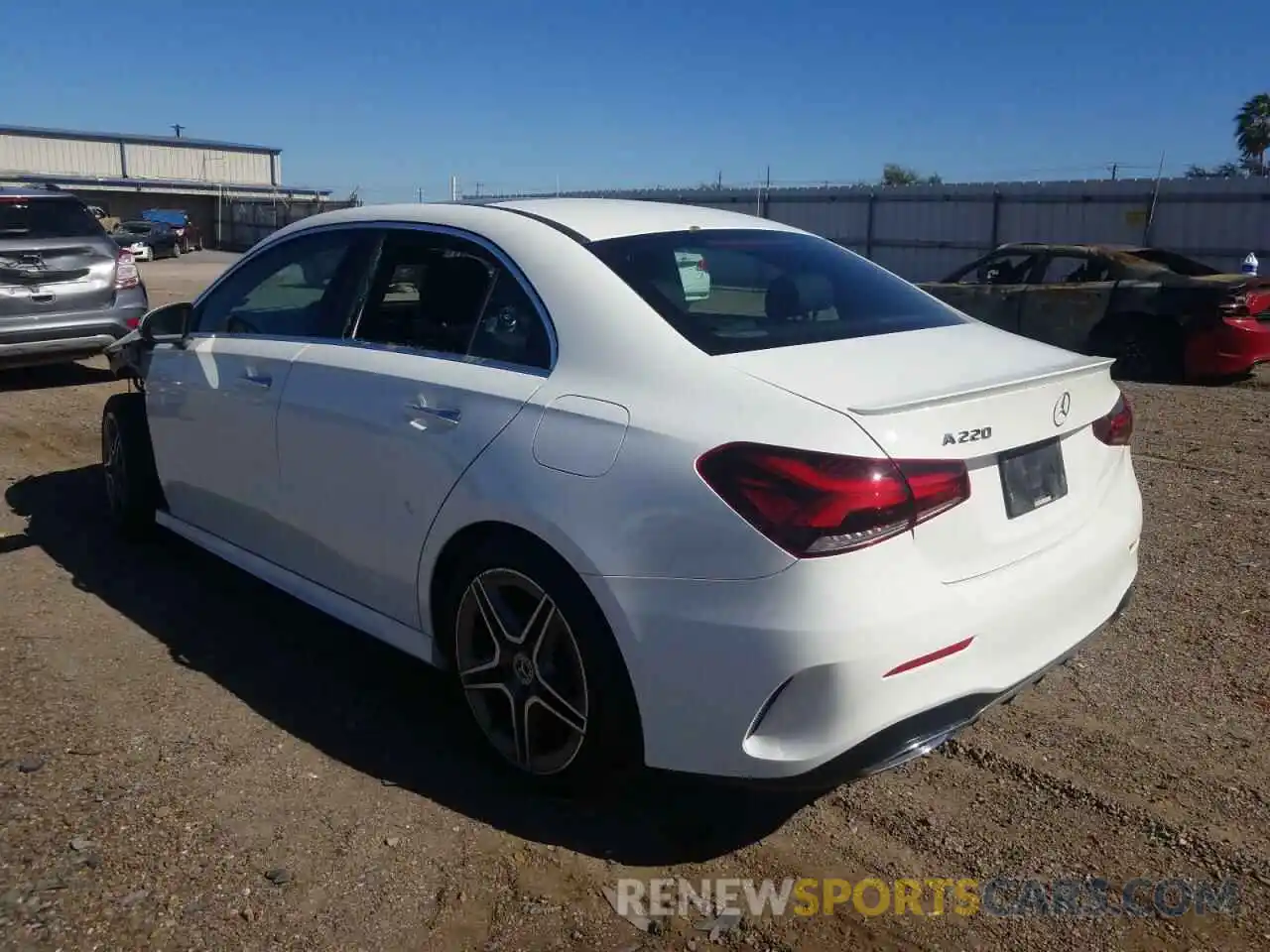 3 Photograph of a damaged car WDD3G4EB5KW016713 MERCEDES-BENZ A-CLASS 2019