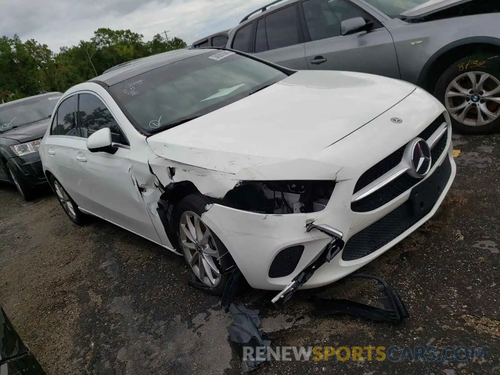 1 Photograph of a damaged car WDD3G4EB5KW021281 MERCEDES-BENZ A-CLASS 2019