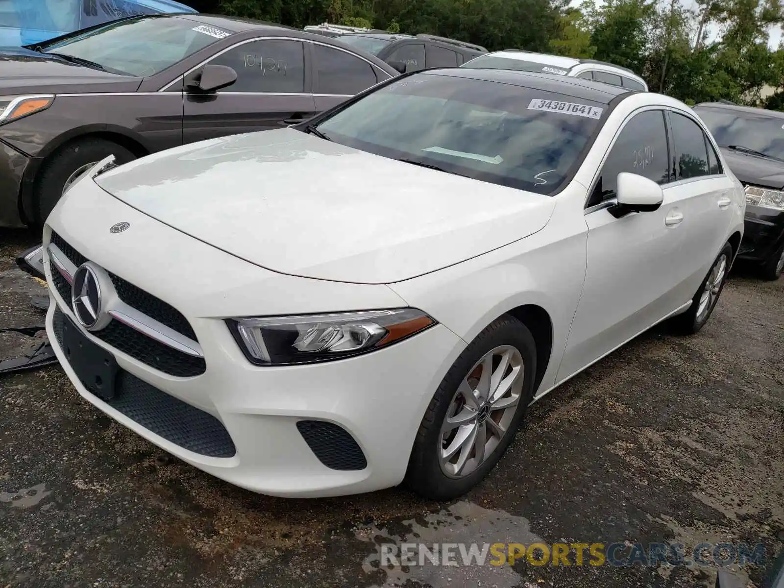 2 Photograph of a damaged car WDD3G4EB5KW021281 MERCEDES-BENZ A-CLASS 2019