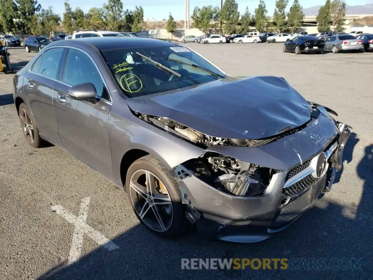 1 Photograph of a damaged car WDD3G4EB5KW022298 MERCEDES-BENZ A-CLASS 2019