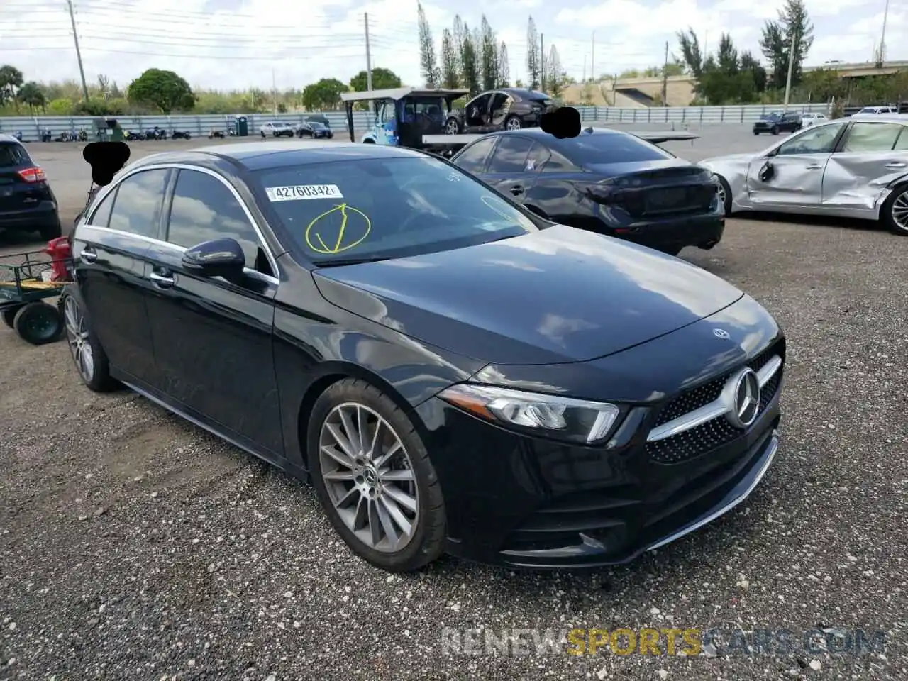 1 Photograph of a damaged car WDD3G4EB5KW024391 MERCEDES-BENZ A-CLASS 2019