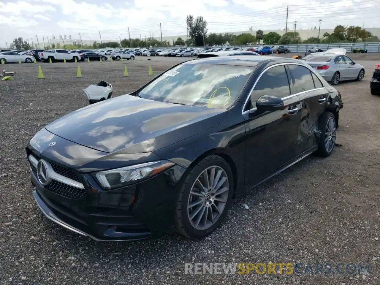 2 Photograph of a damaged car WDD3G4EB5KW024391 MERCEDES-BENZ A-CLASS 2019