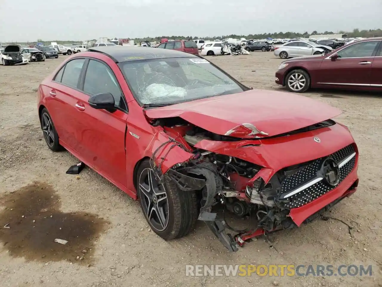 1 Photograph of a damaged car WDD3G4EB5KW029431 MERCEDES-BENZ A-CLASS 2019