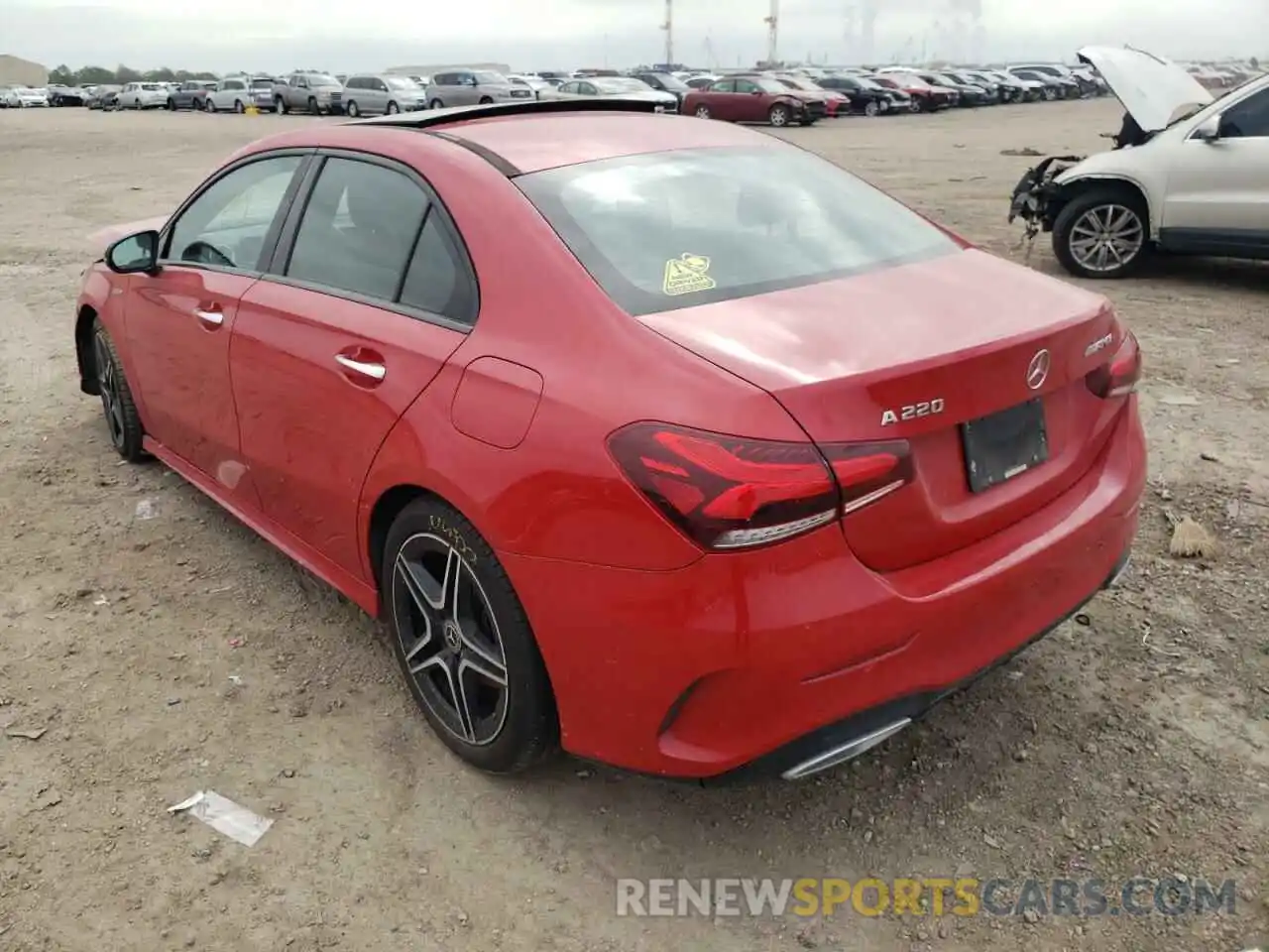 3 Photograph of a damaged car WDD3G4EB5KW029431 MERCEDES-BENZ A-CLASS 2019