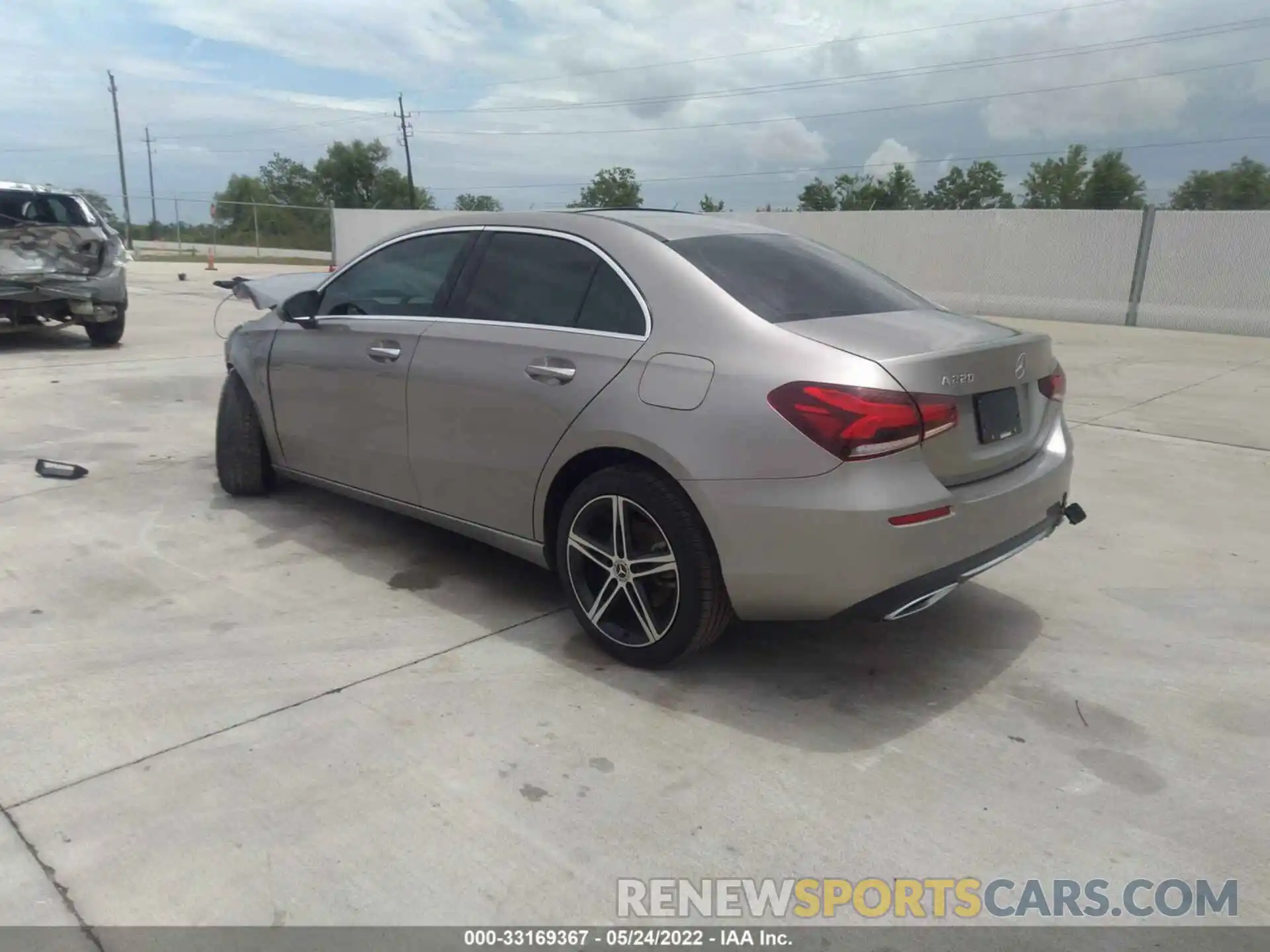 3 Photograph of a damaged car WDD3G4EB5KW035374 MERCEDES-BENZ A-CLASS 2019