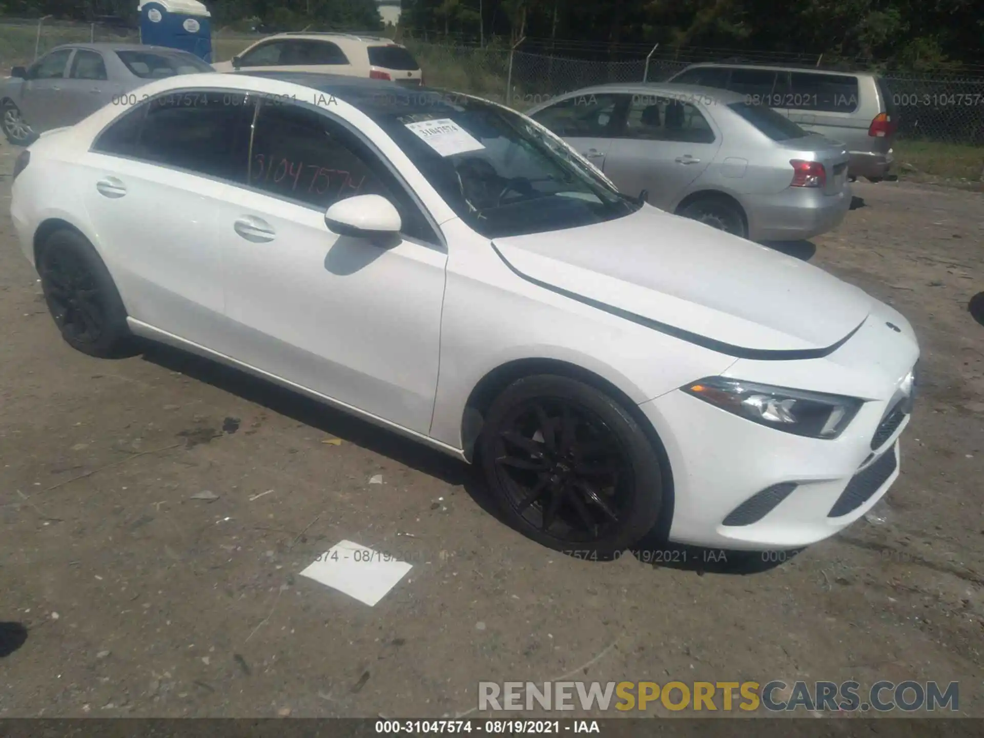 1 Photograph of a damaged car WDD3G4EB6KW007258 MERCEDES-BENZ A-CLASS 2019