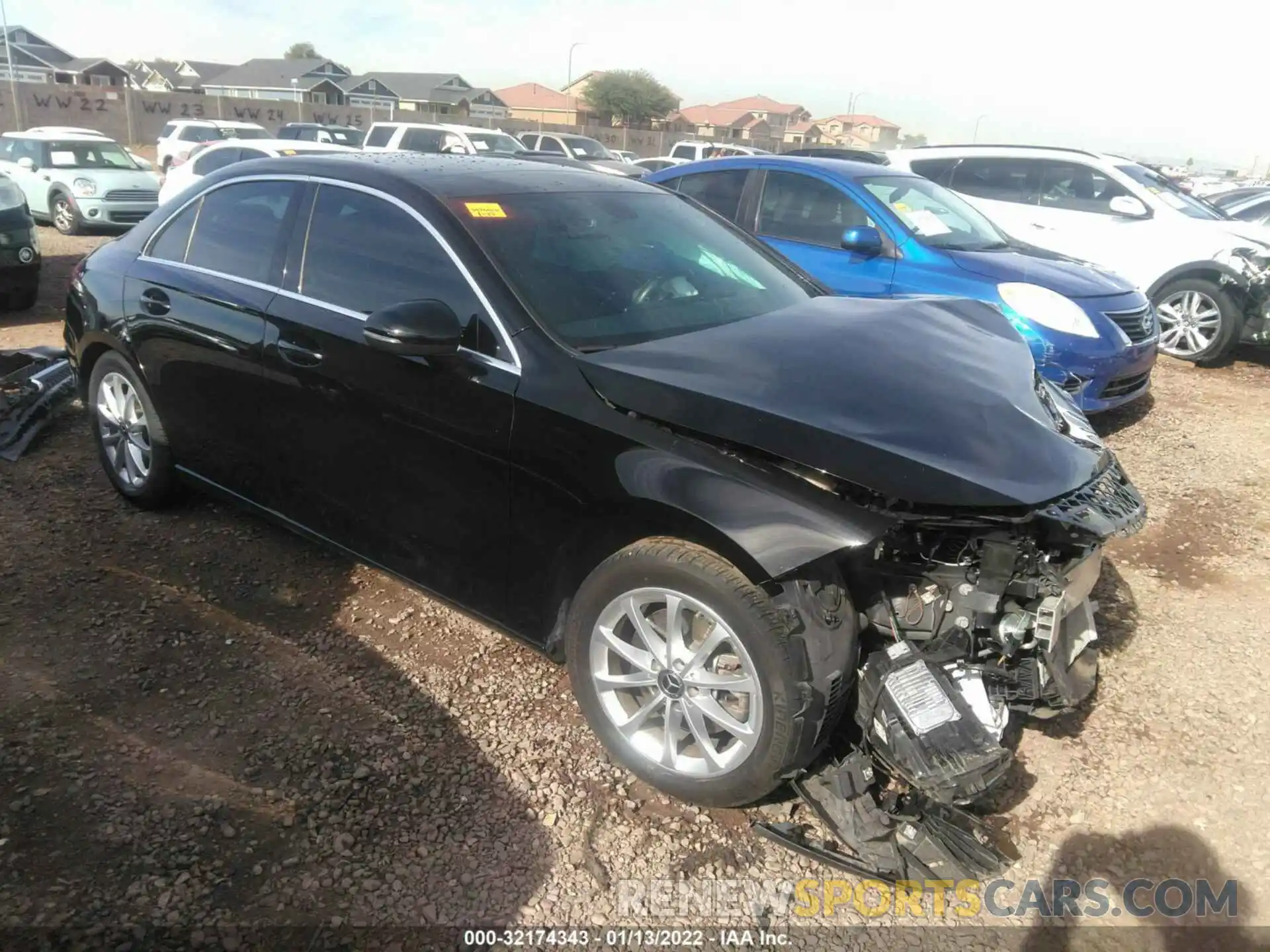 1 Photograph of a damaged car WDD3G4EB6KW016042 MERCEDES-BENZ A-CLASS 2019