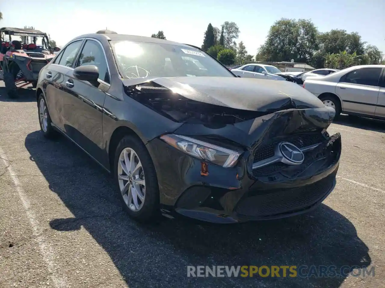 1 Photograph of a damaged car WDD3G4EB6KW018907 MERCEDES-BENZ A-CLASS 2019