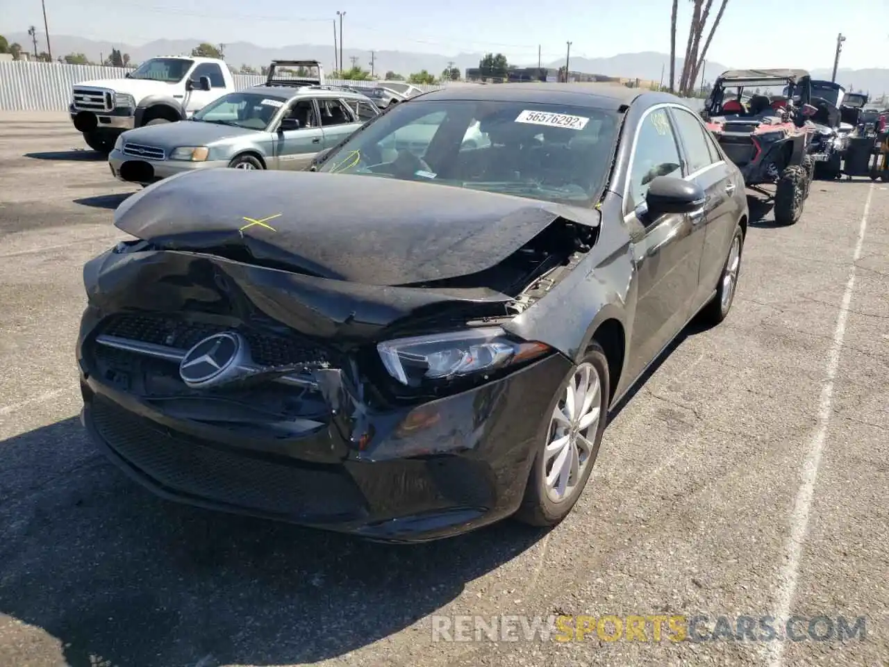 2 Photograph of a damaged car WDD3G4EB6KW018907 MERCEDES-BENZ A-CLASS 2019